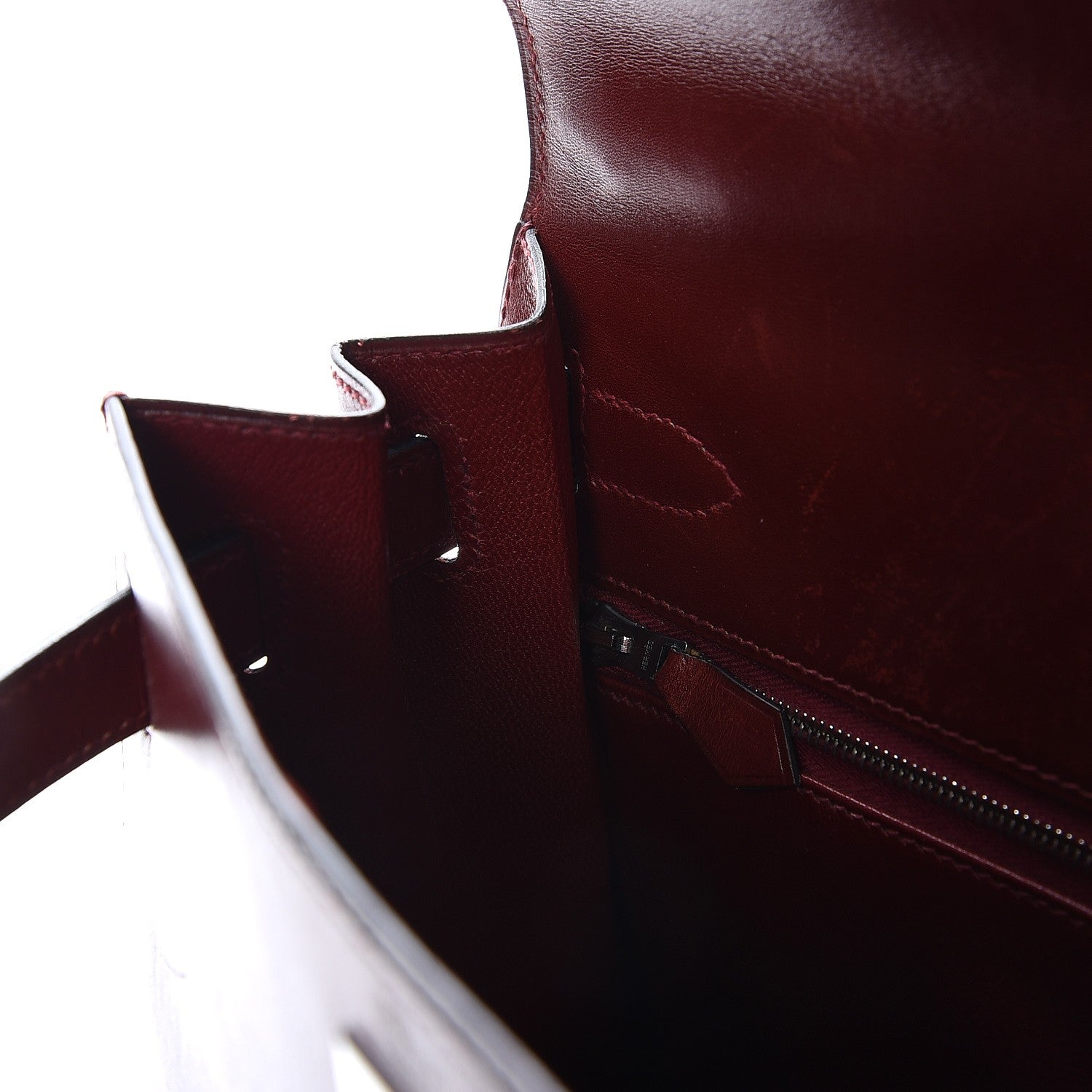 Hermes Box Kelly Sellier 28 Rouge H 14 of 39
