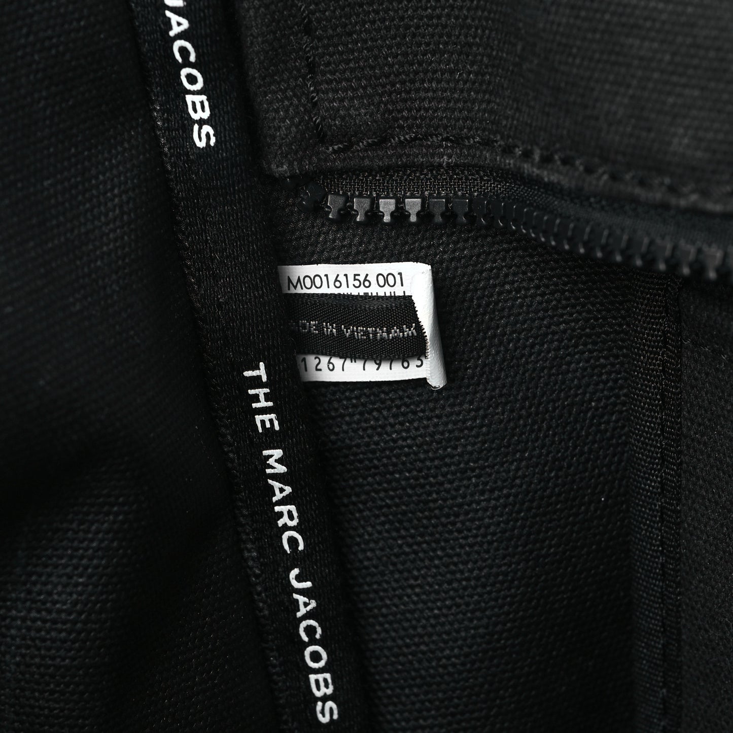 Cotton Canvas Large The Tote Bag Black
