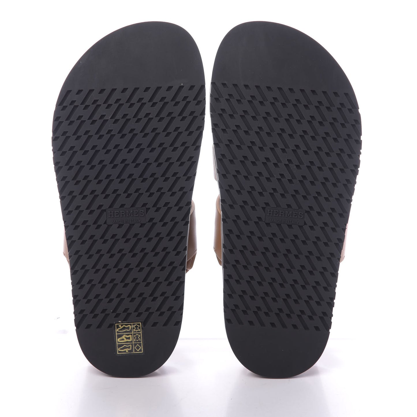 Calfskin Womens Takara Sandals 37.5 Gold