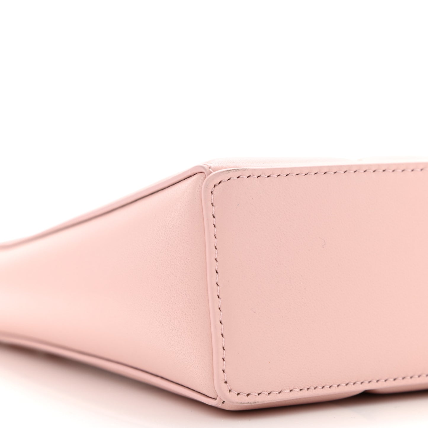 Lambskin Padded Mini Cut Out Shoulder Bag Blush Pink