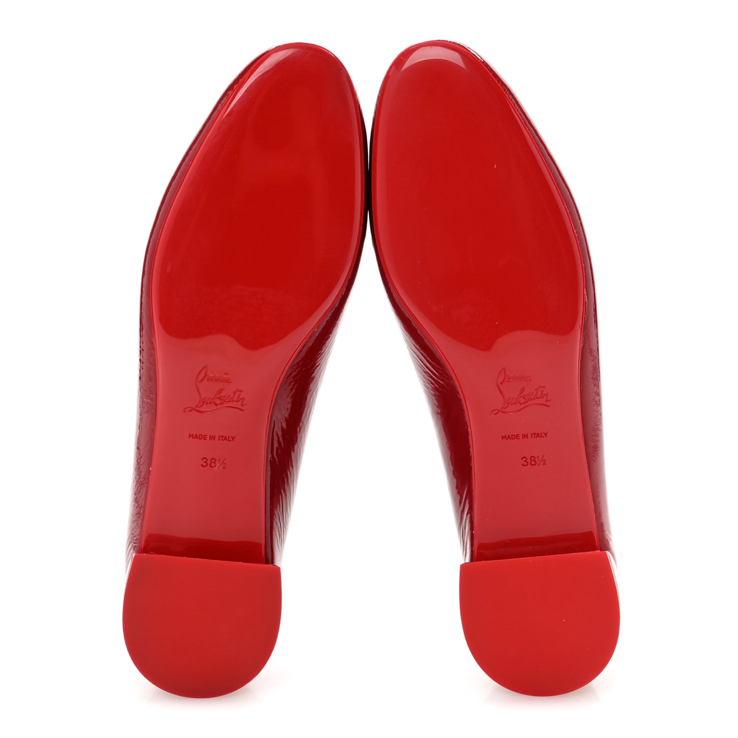 Patent Sweetie Jane Ballerina Flats 38.5 Loubi