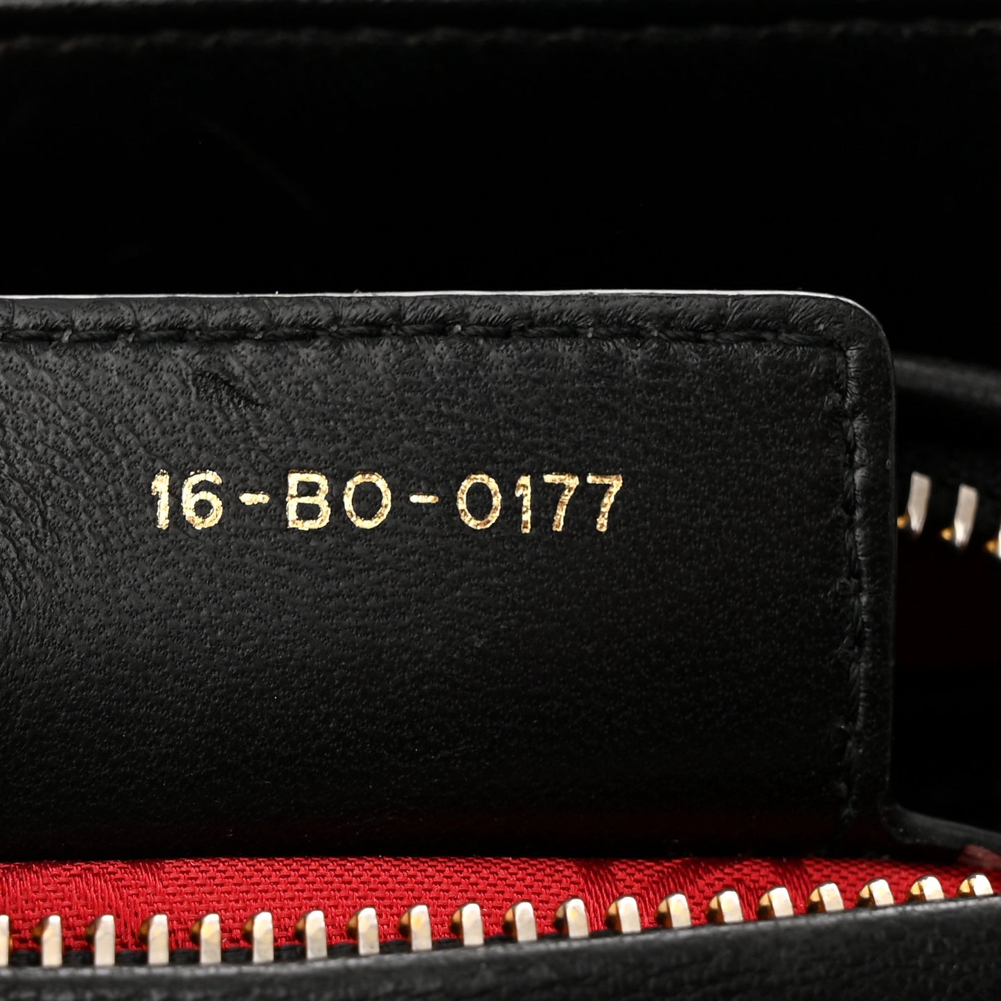 Lambskin Cannage Medium Lady Dior Black