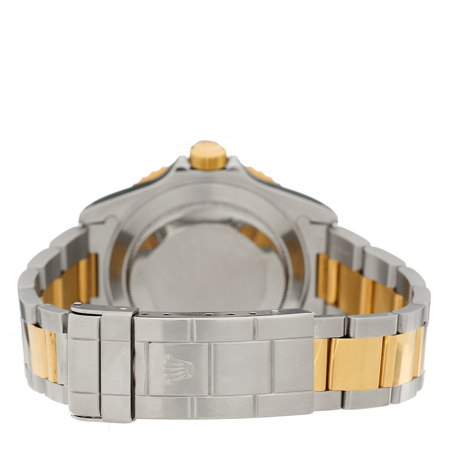 Rolex Stainless Steel 18K Yellow Gold 40mm Submariner Date Watch Royal Blue 16613 3 of 4