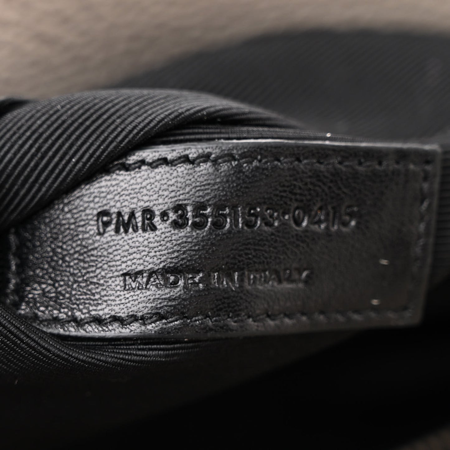 Grained Calfskin Small Sac De Jour Dove White