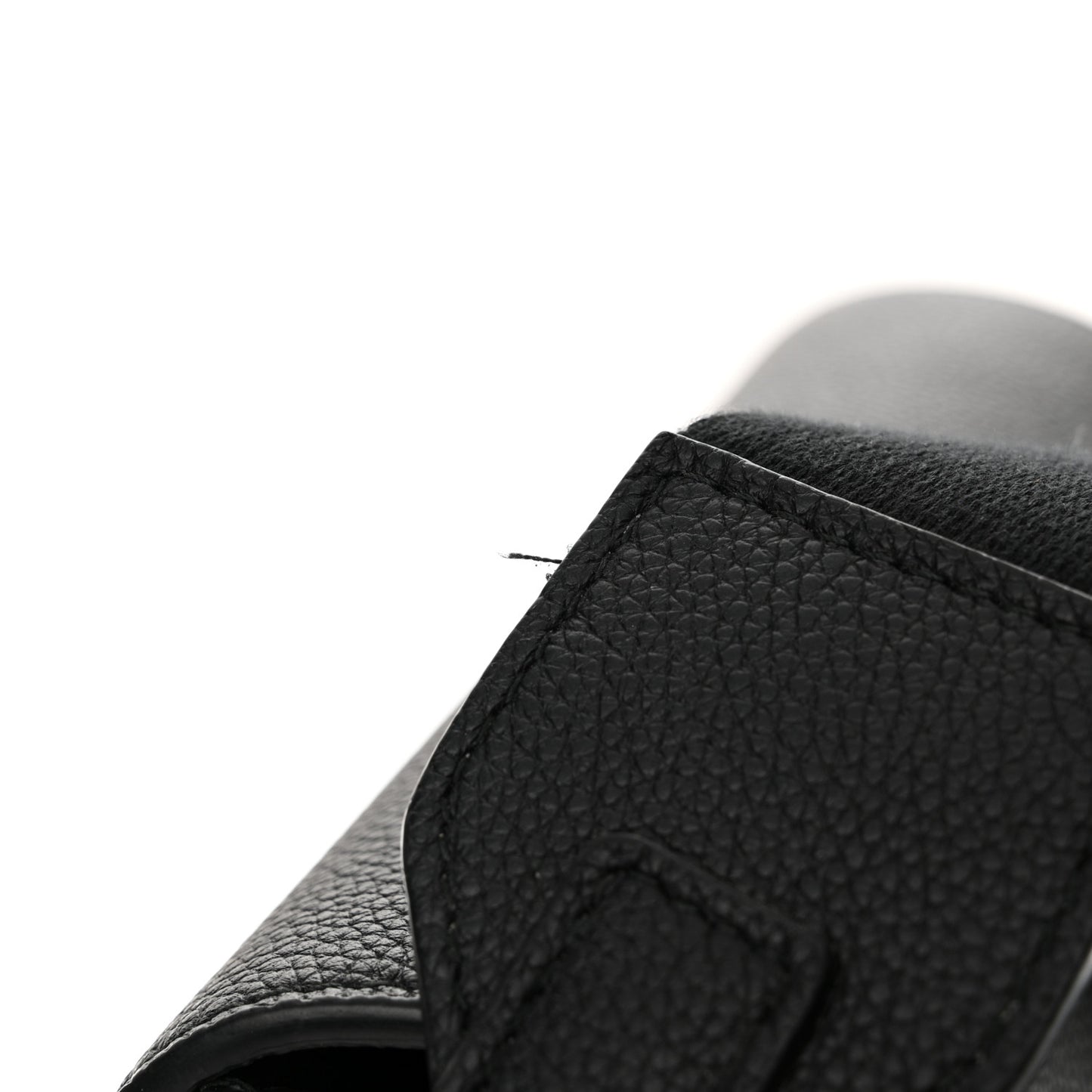 Grained Calfskin Mini T Clasp Tara Crossbody Bag Black