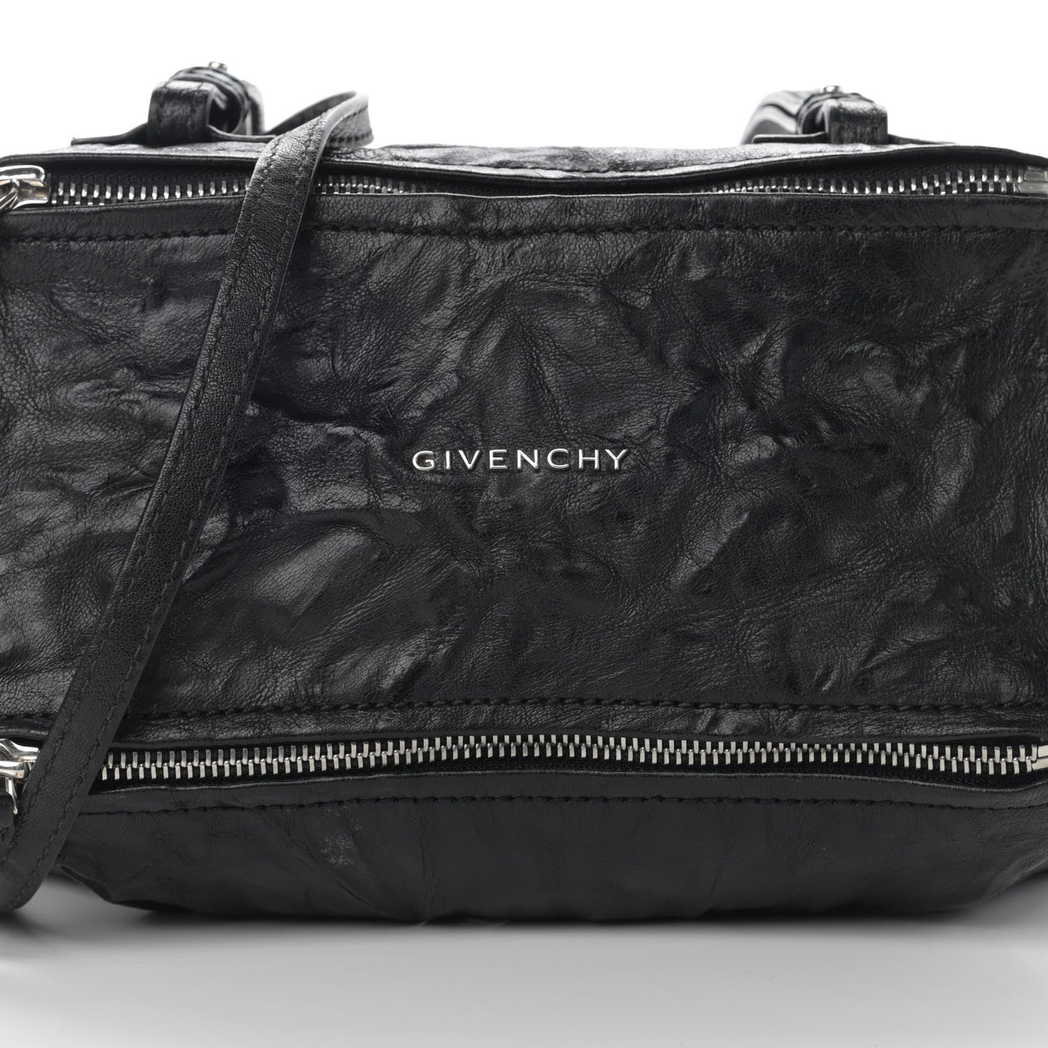 Givenchy Tumbled Sheepskin Mini Pandora Black 9 of 13