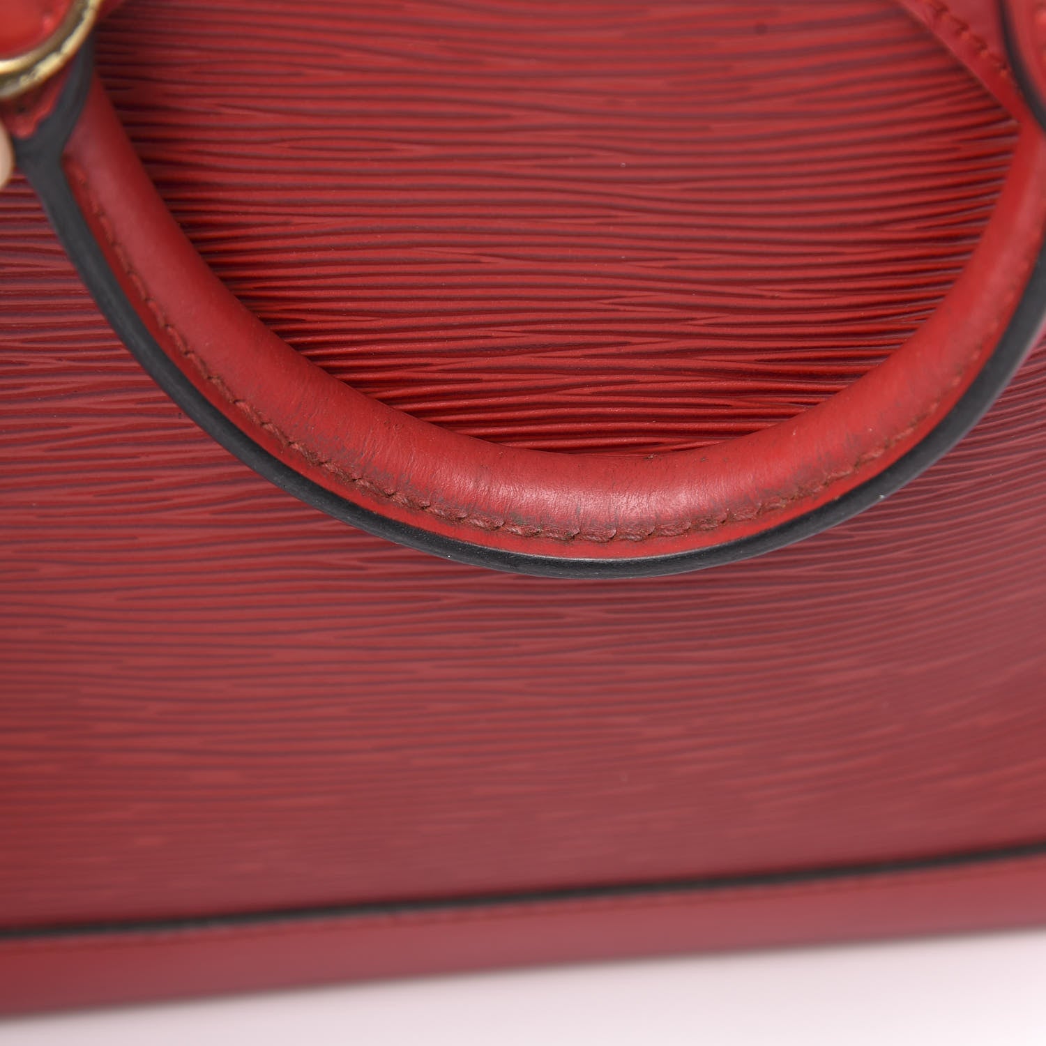 Louis Vuitton Epi Alma PM Castillan Red 17 of 20