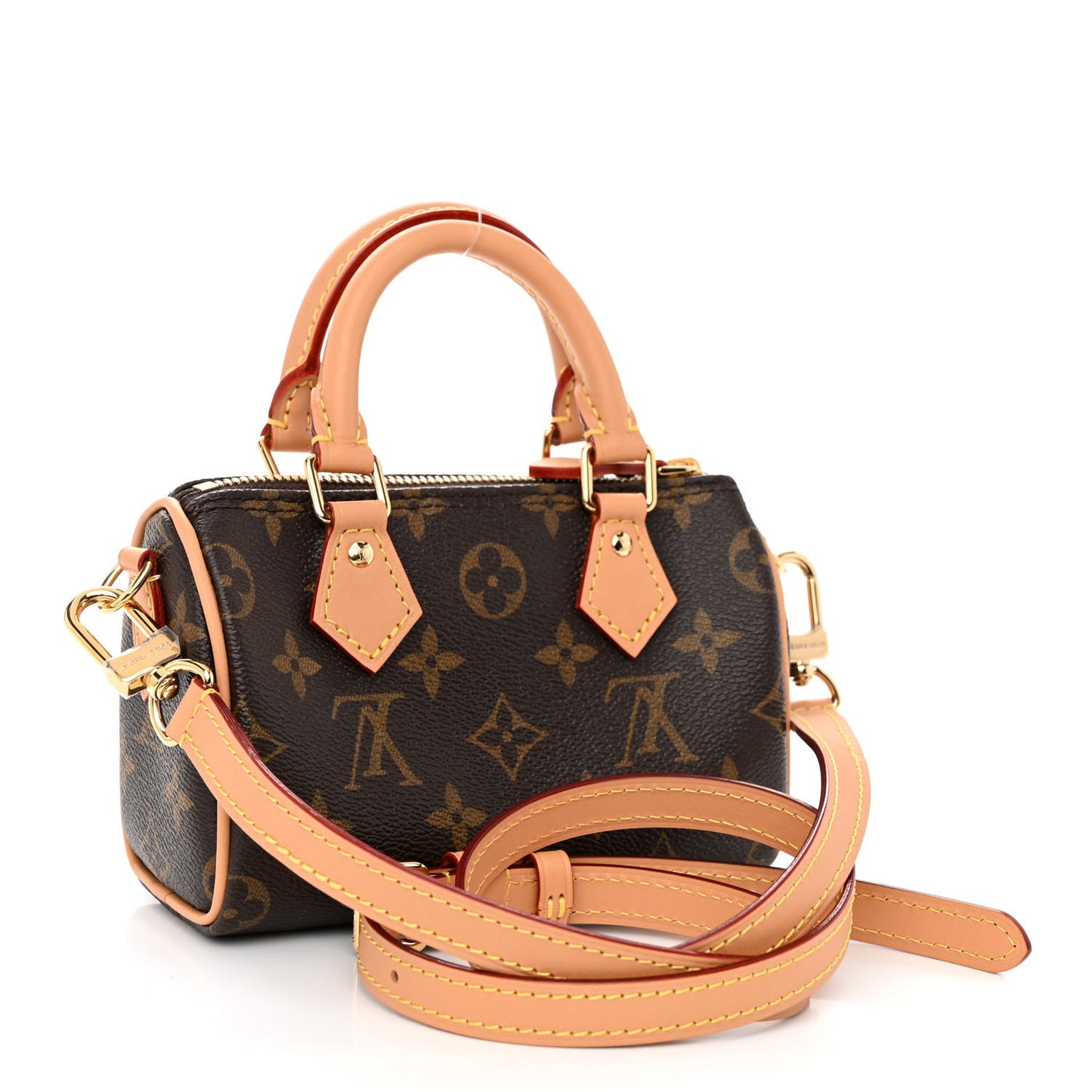 Monogram Vivienne Ice Skating Nano Speedy Bandouliere Pink