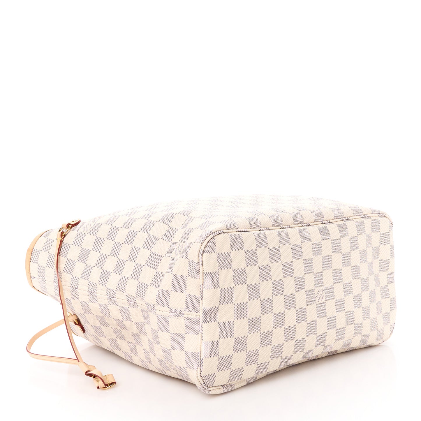 Damier Azur Neo Neverfull MM Rose Ballerine