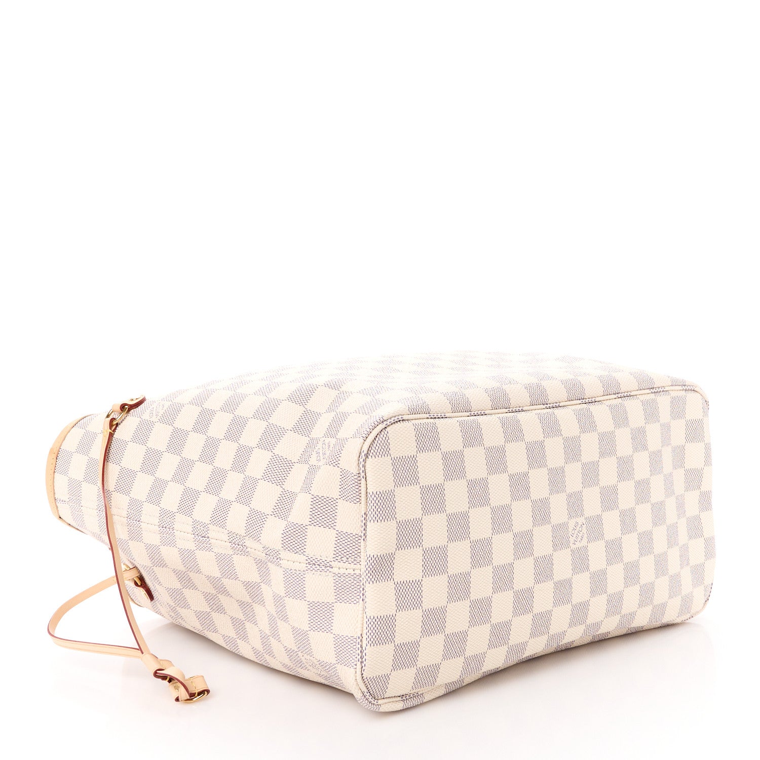 Louis Vuitton Damier Azur Neo Neverfull MM Rose Ballerine 4 of 11