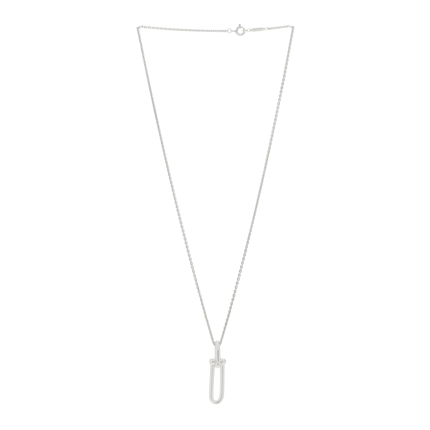 Sterling Silver HardWear Link Pendant Necklace