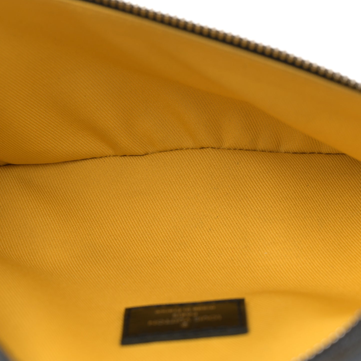 Damier Graphite Bumbag Yellow