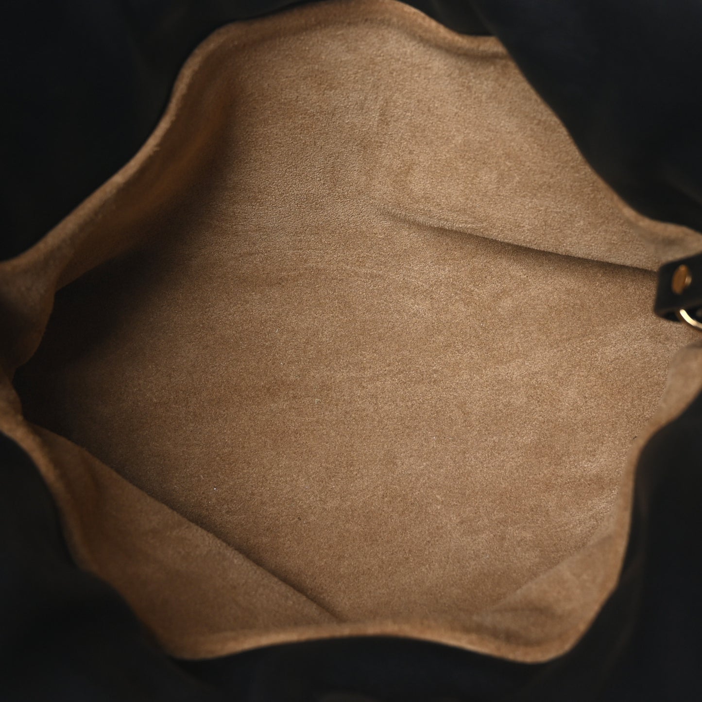 Calfskin Mini Flamenco Knot Clutch Black
