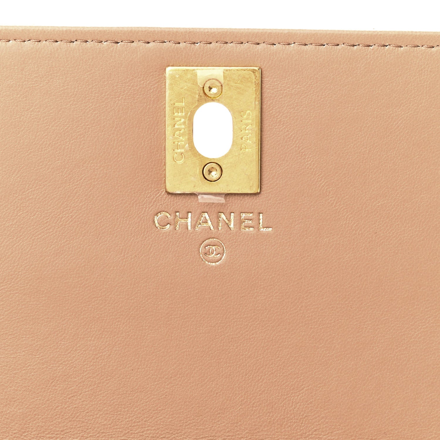 Chanel Lambskin Quilted Pillow Crush Wallet On Chain WOC Dark Beige 6 of 12