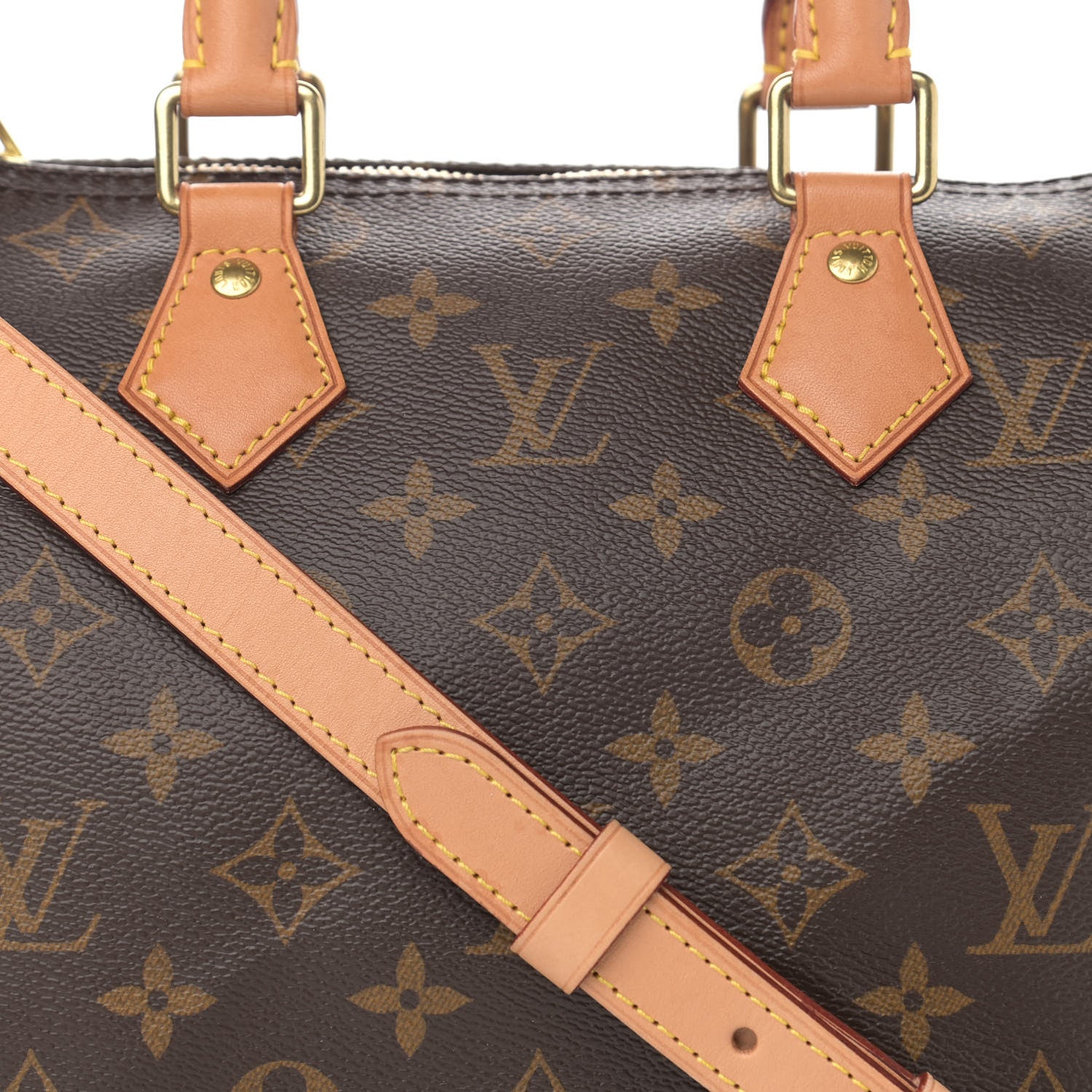 Louis Vuitton Monogram Speedy Bandouliere 25 9 of 13