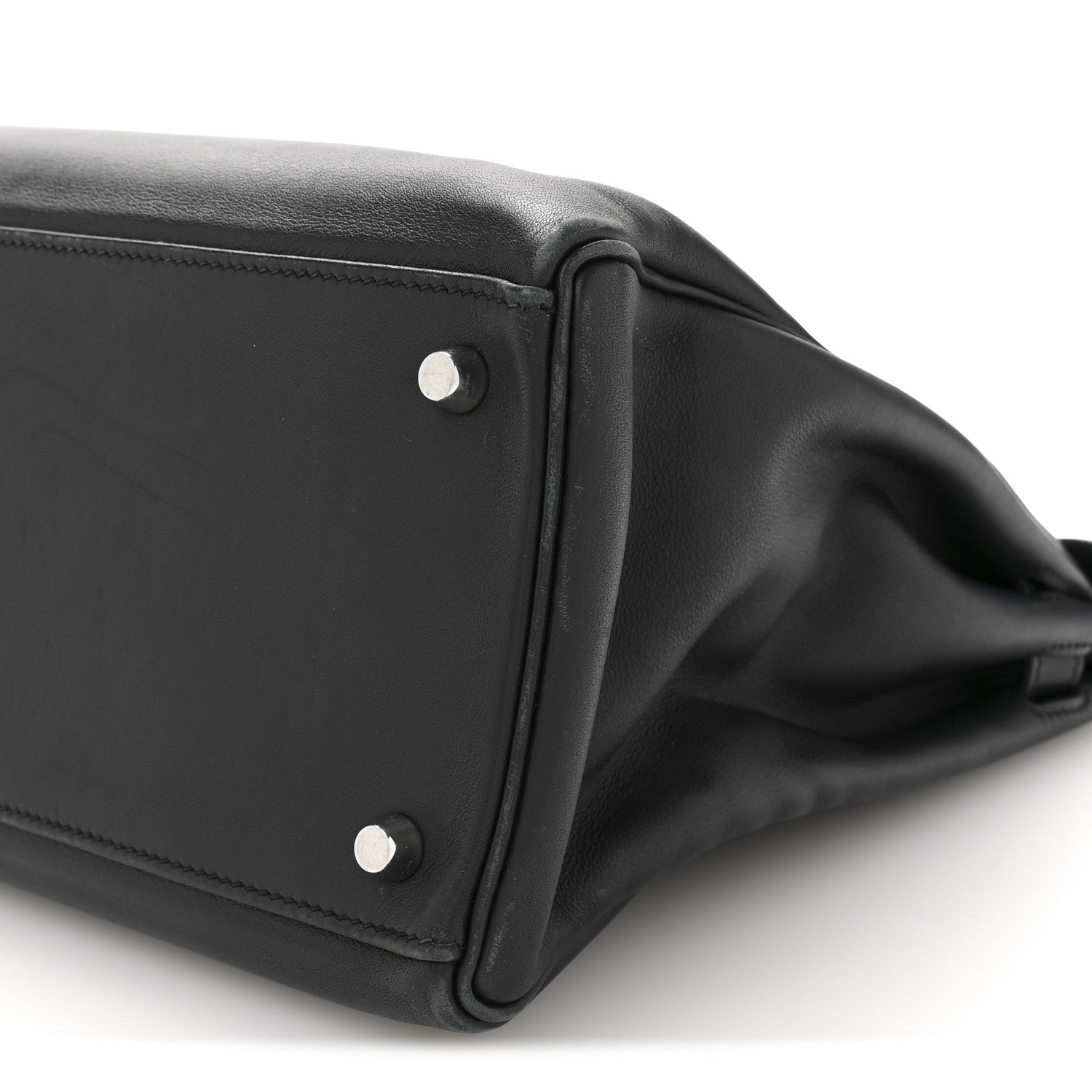 Hermes Swift Kelly Retourne 35 Black 10 of 15