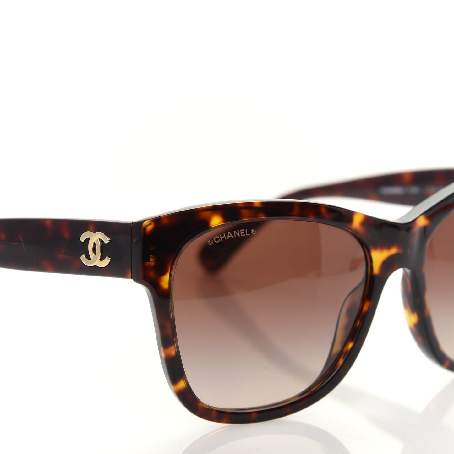 Acetate Runway Square Sunglasses 5380 Dark Tortoise