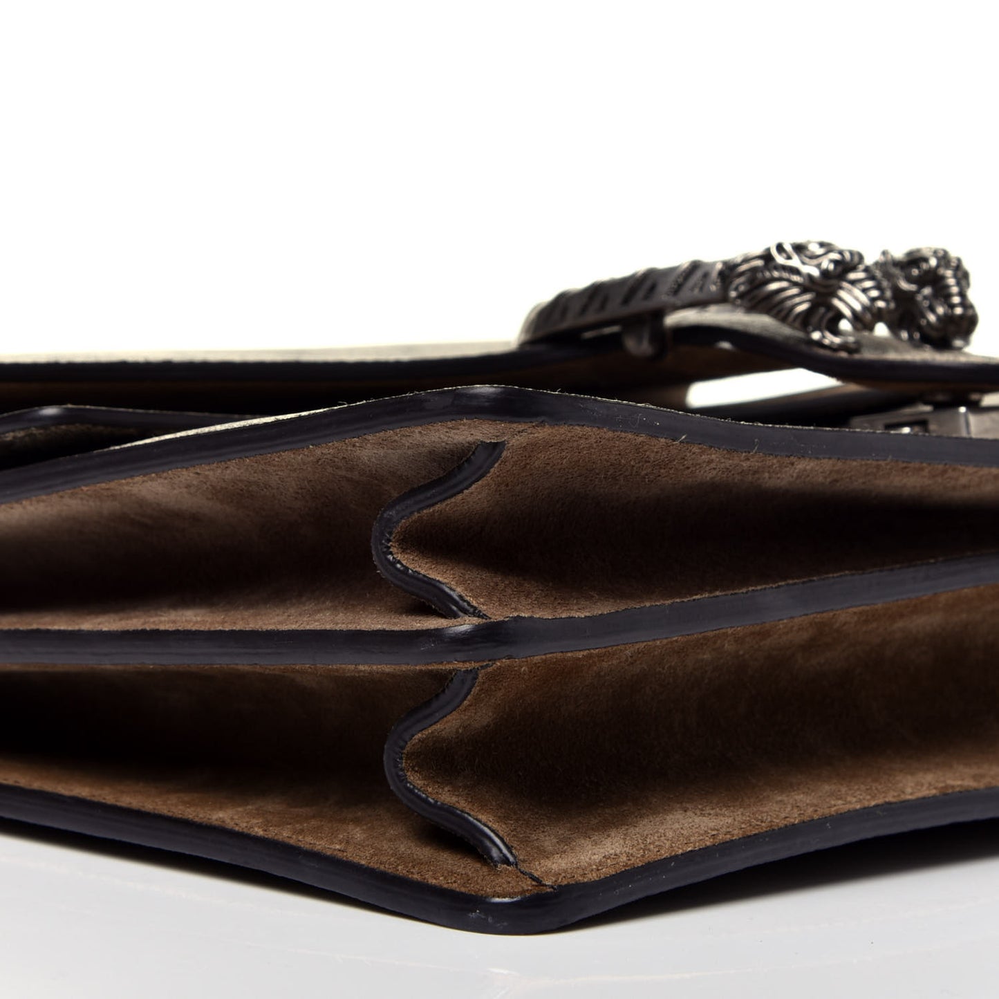 GG Supreme Monogram Medium Dionysus Shoulder Bag Taupe