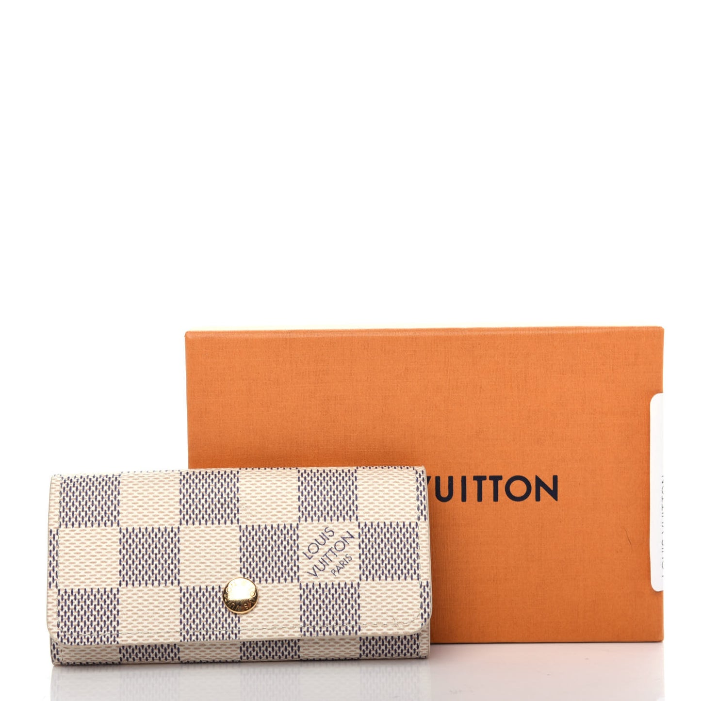 Damier Azur Multicles 4 Key Holder