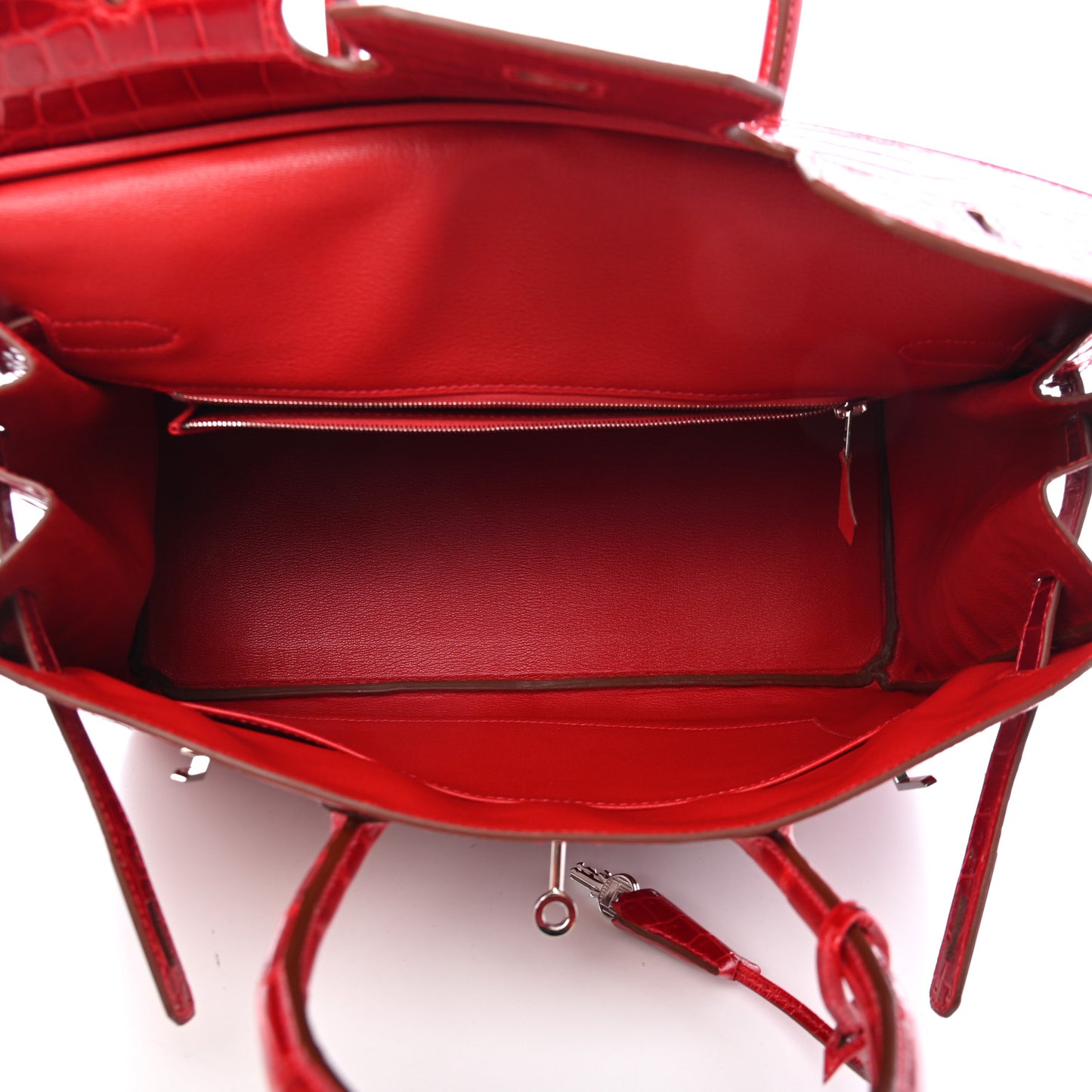 Shiny Porosus Crocodile Birkin 35 Braise