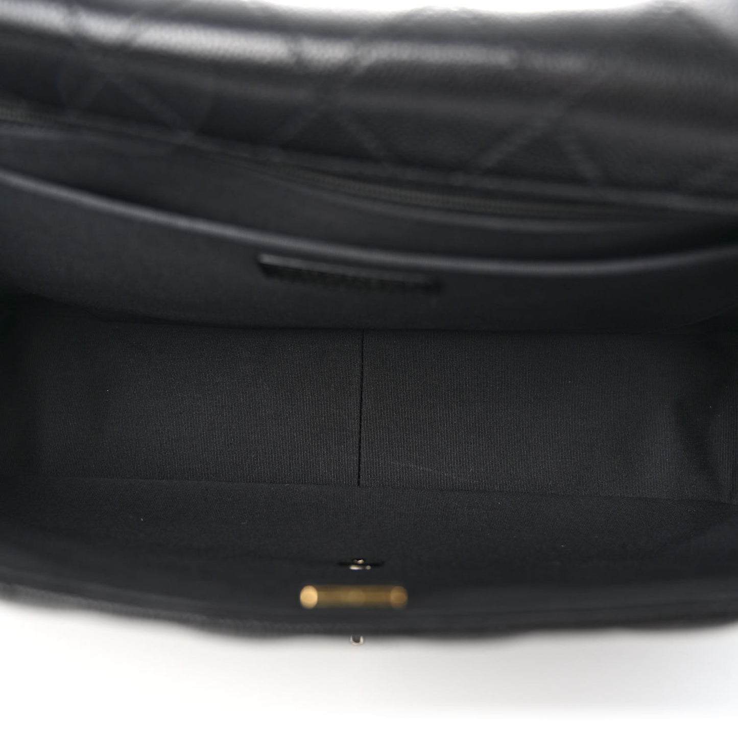 Caviar Quilted XXL Travel Flap Bag Black