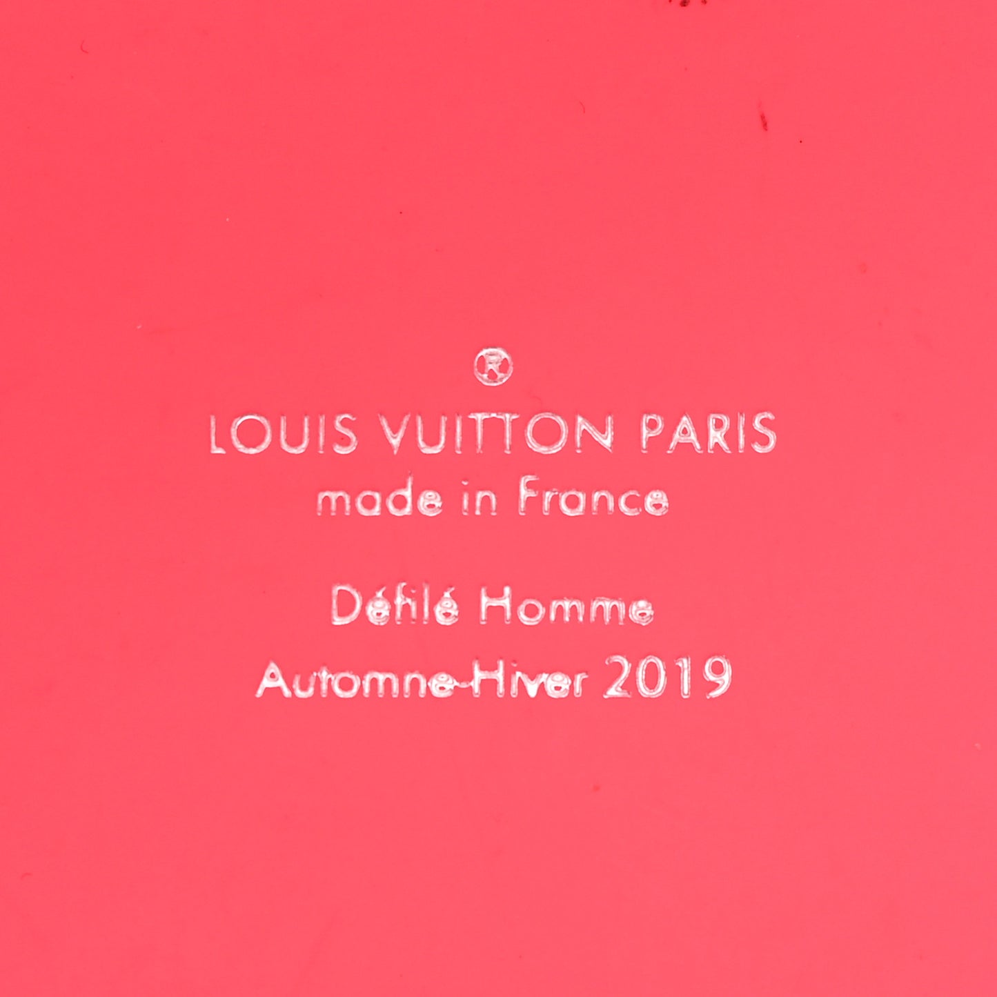 Monogram Fluo See Through Keepall Bandouliere 50 Rose