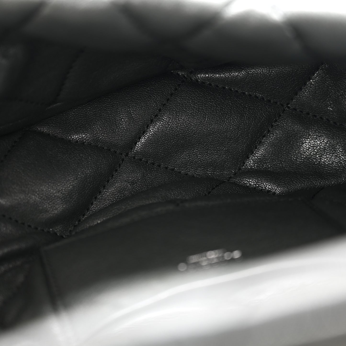Calfskin Quilted Small Shield Shoulder Bag Slate