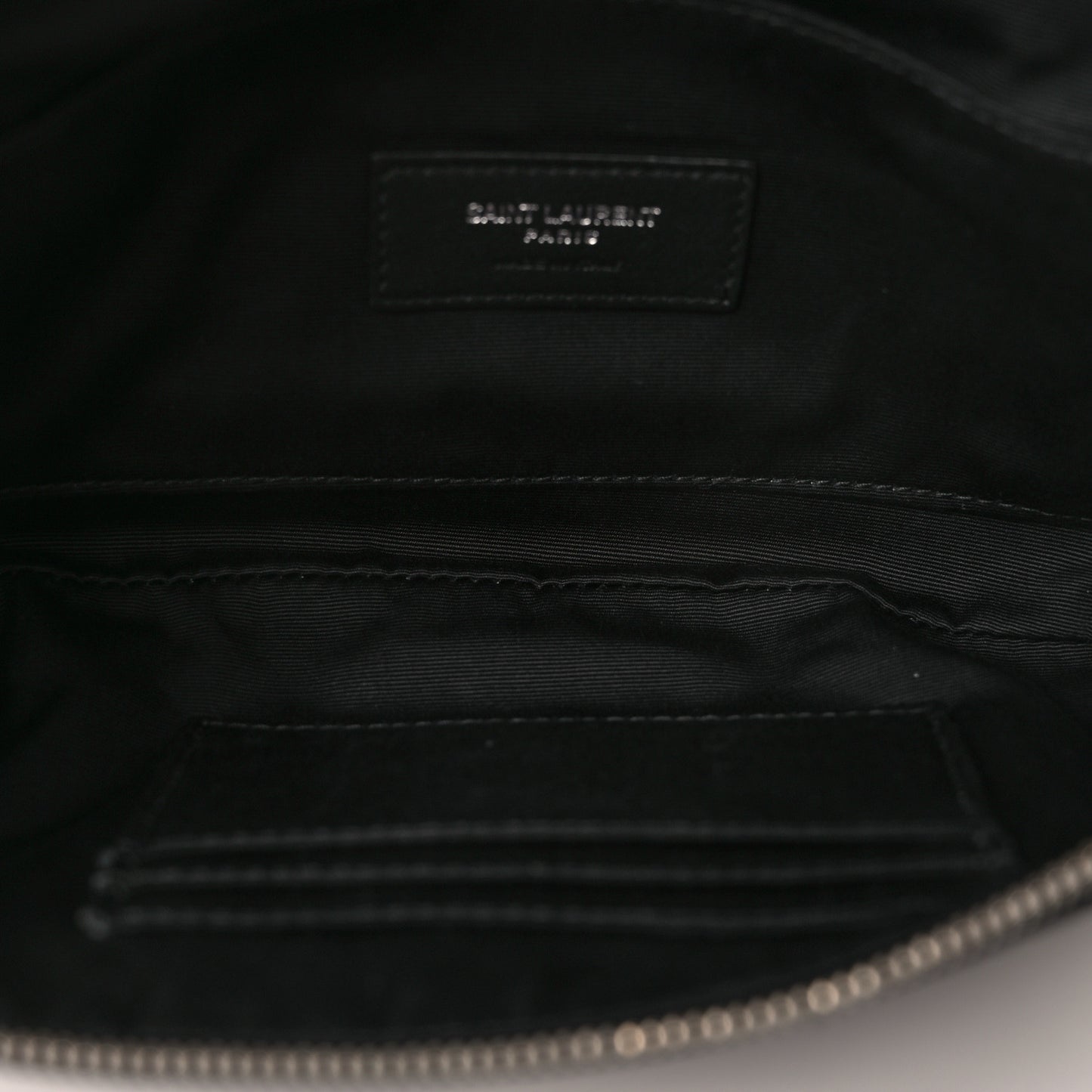 Canvas Monogram Belt Bag Black