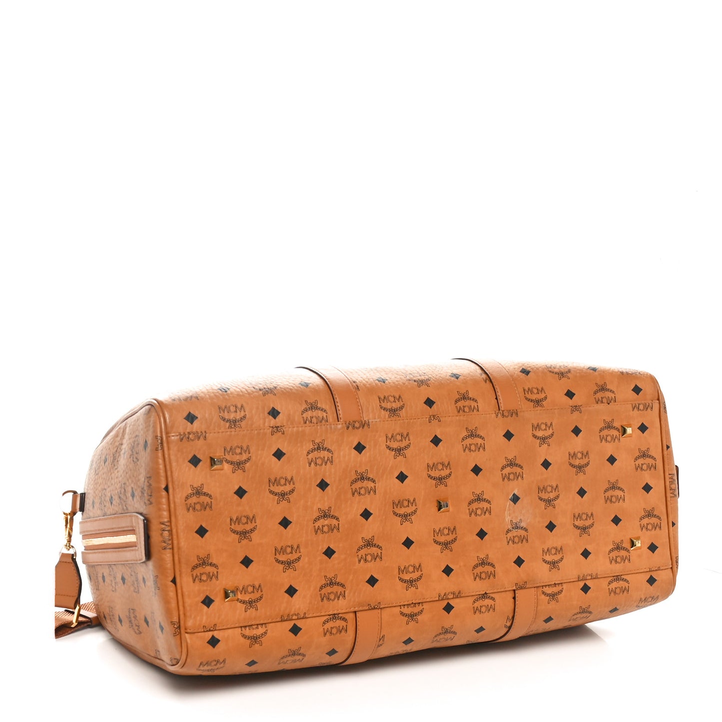 Visetos Large Traveler Weekender Bag Cognac