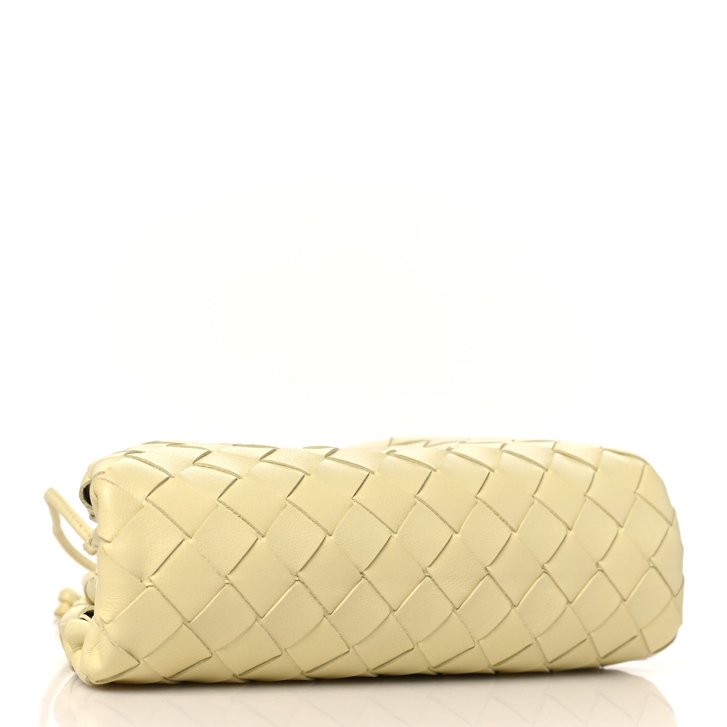 Nappa Intrecciato The Mini Pouch Ice Cream