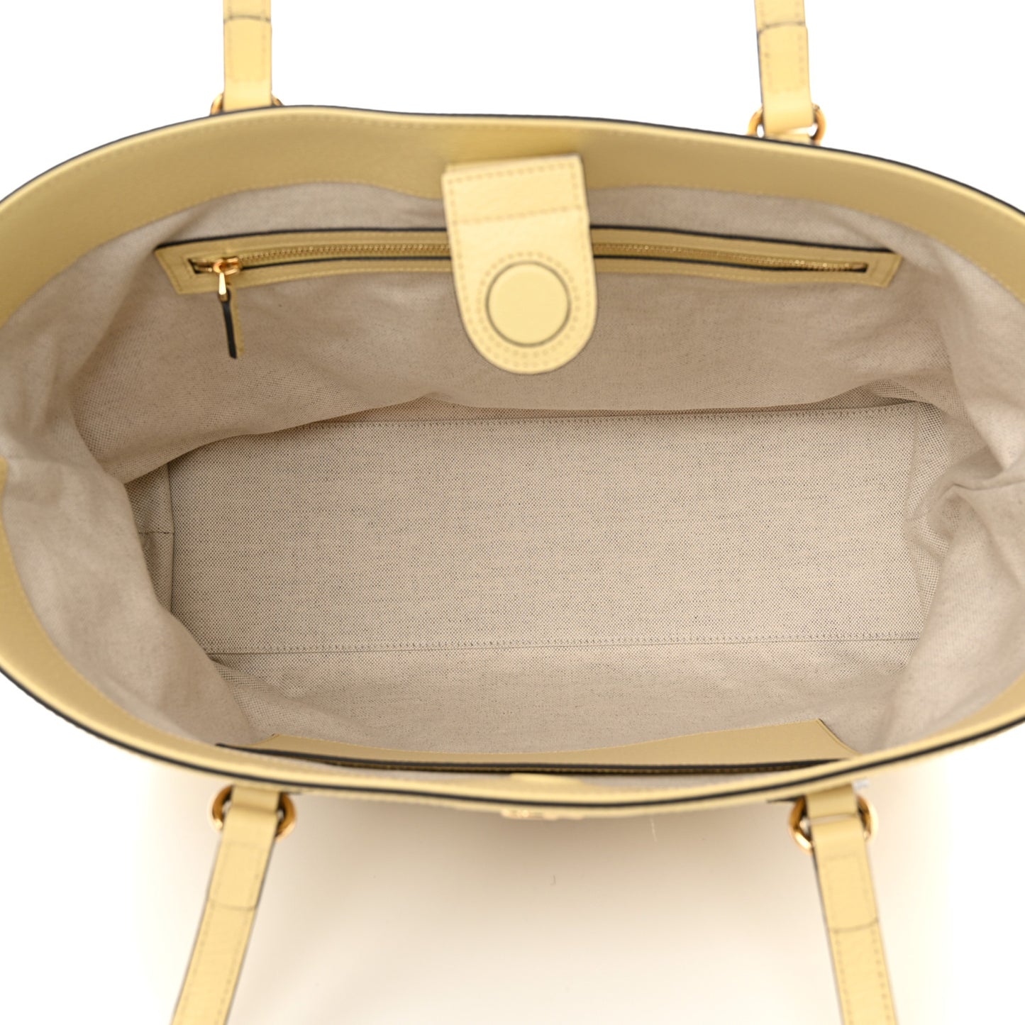 Monogram Jumbo GG Textured Dollar Calfskin Medium Ophidia Shopping Tote Yellow