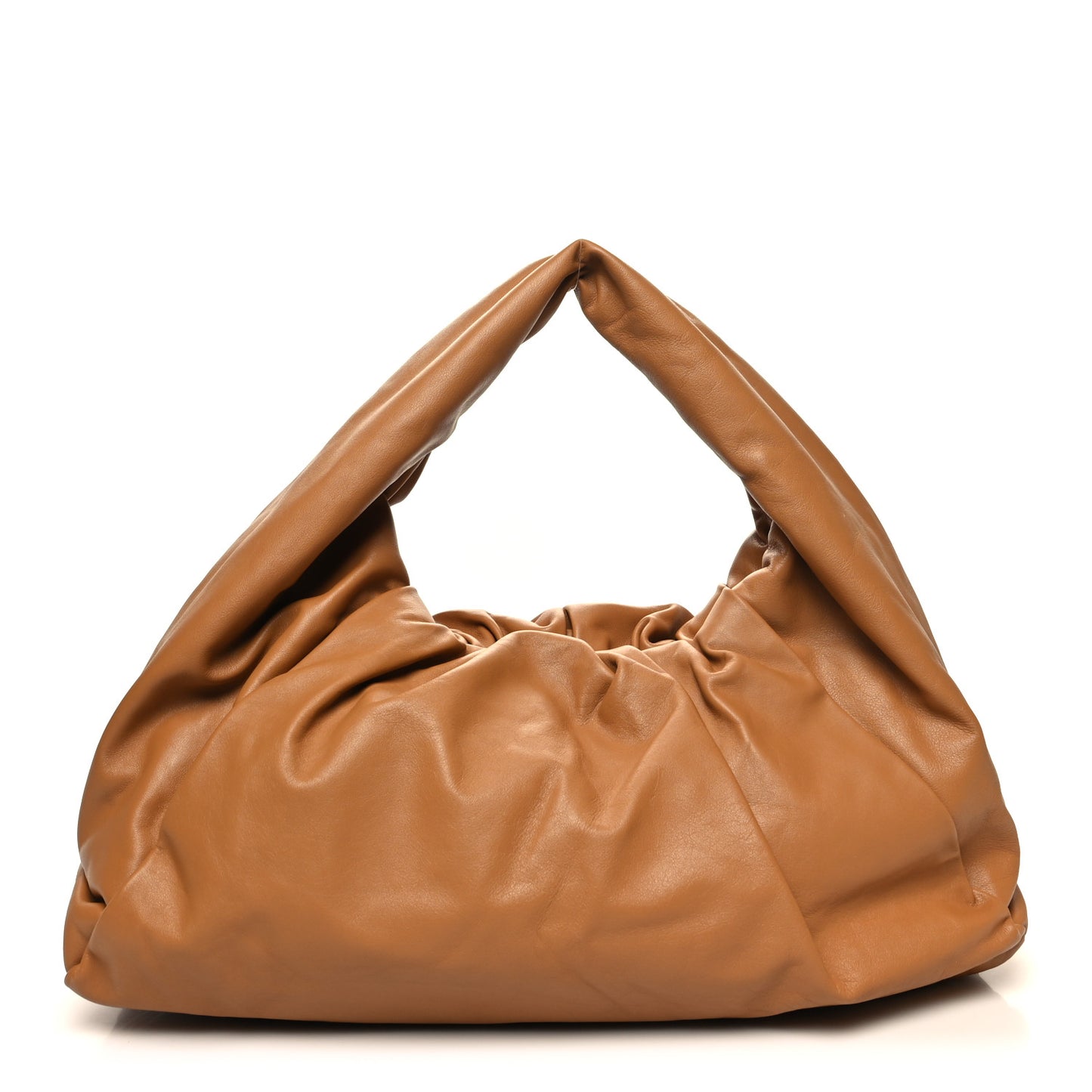 Smooth Butter Calfskin Large The Shoulder Pouch Cammello