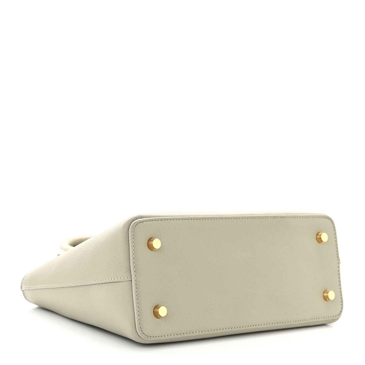 Grained Calfskin Teen Conti Green Clay