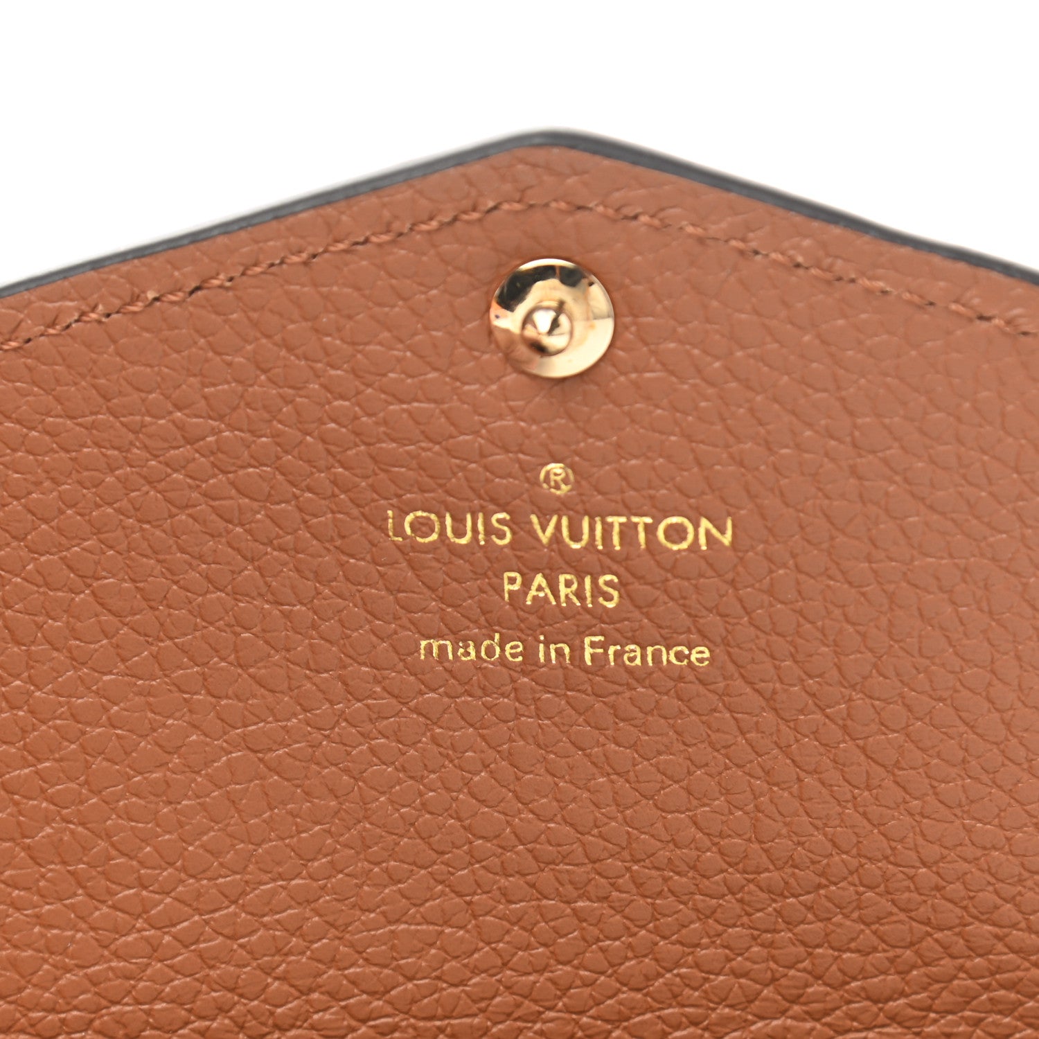 Louis Vuitton Empreinte Monogram Giant Wild At Heart Key Pouch Caramel 6 of 7