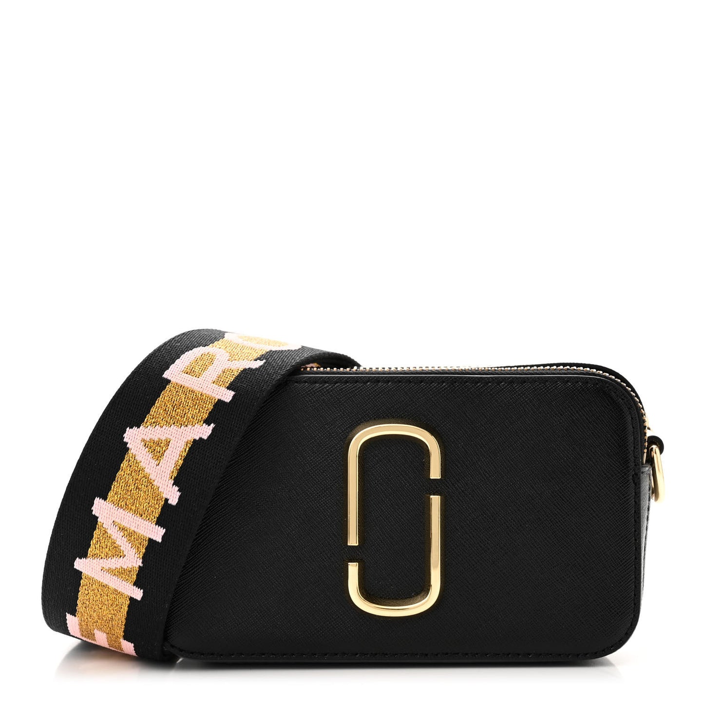 Saffiano Small Snapshot Camera Black Mulitcolor
