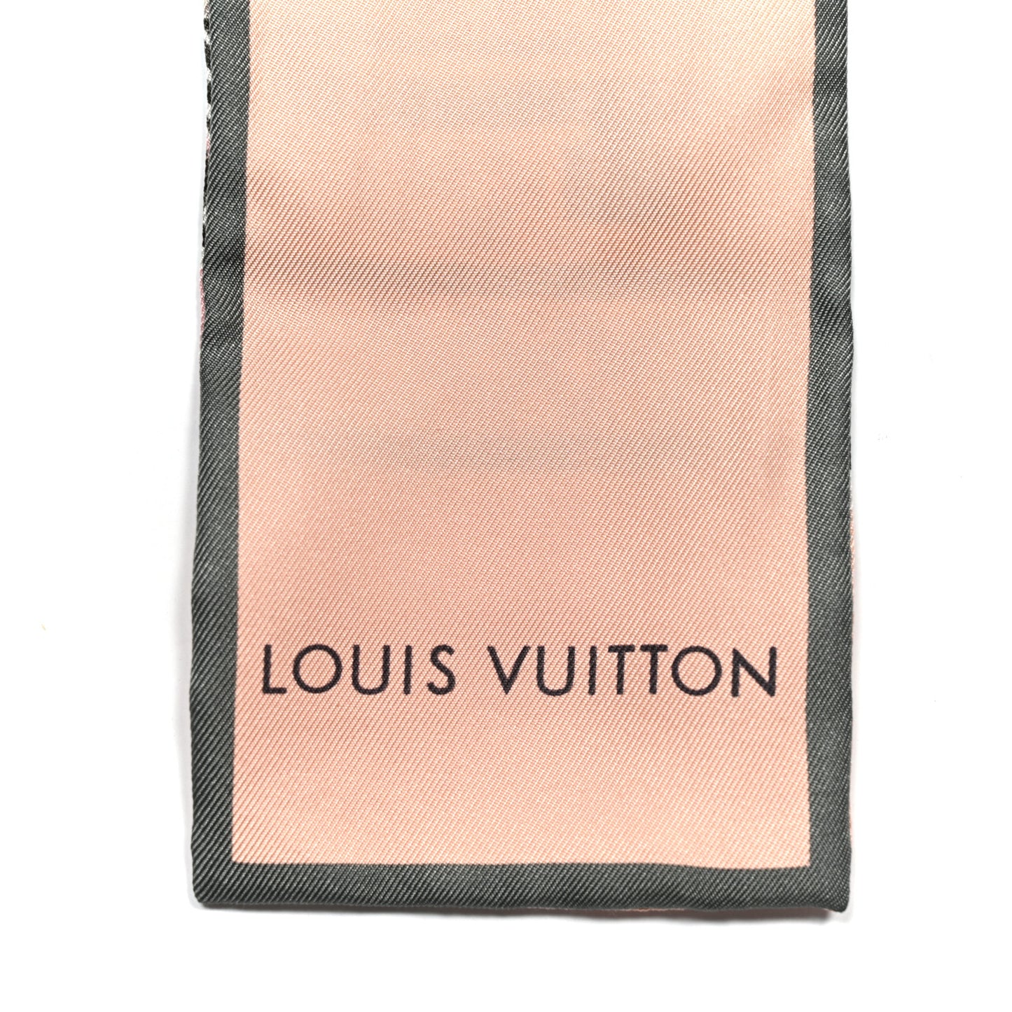 Silk Monogram Trunks Bandeau Rose Poudre