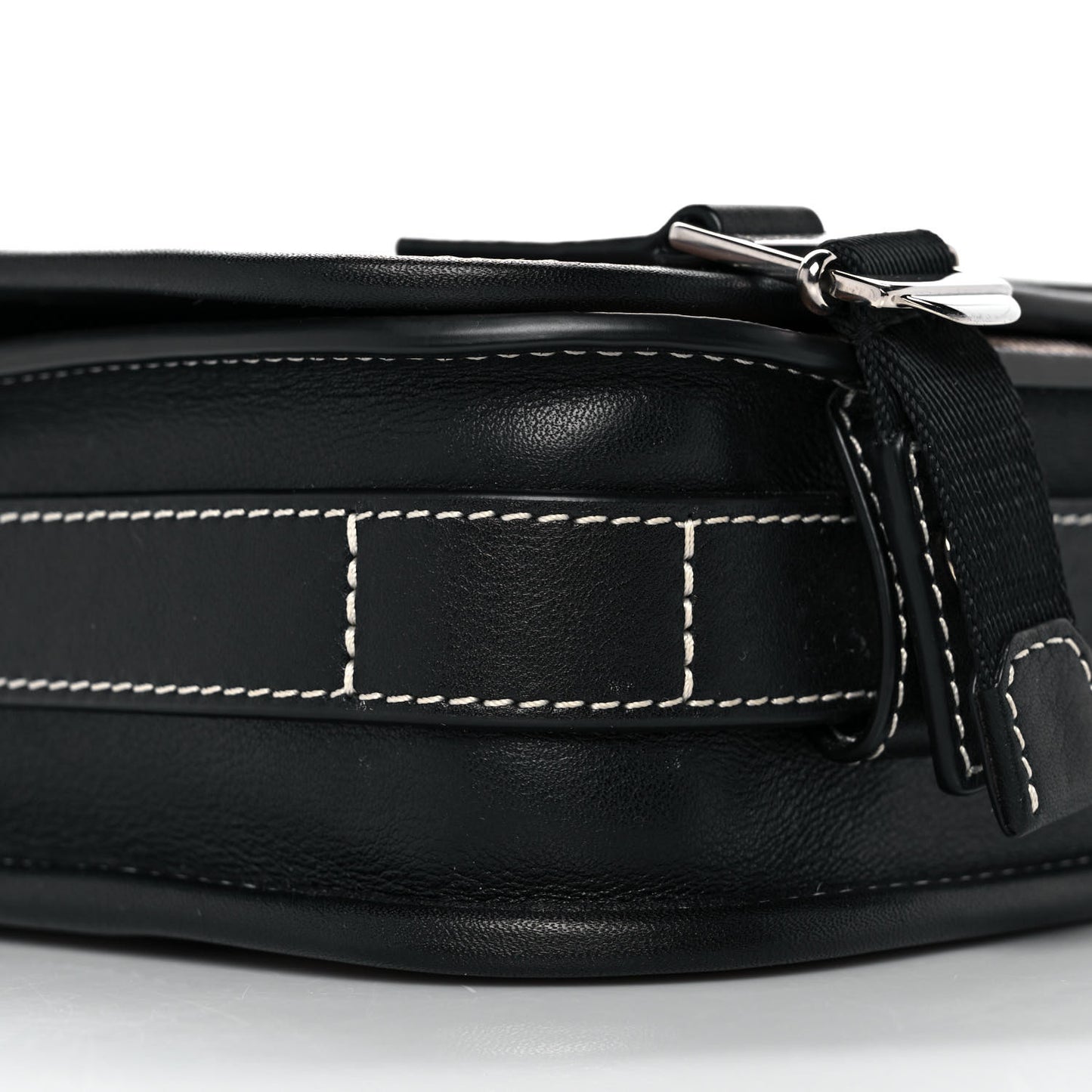 E-Canvas Giant Check Rider Crossbody Dark Cranberry