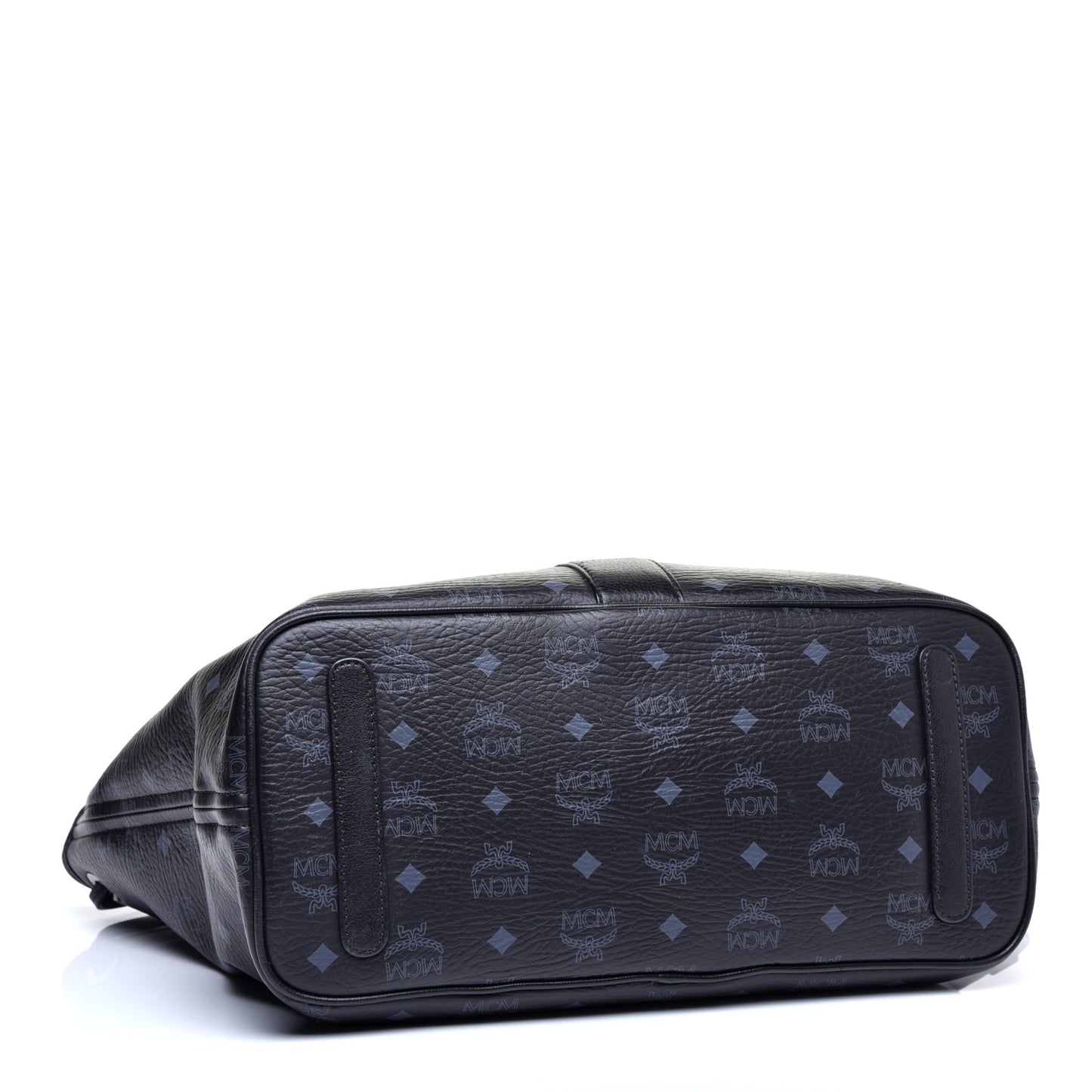 Visetos Medium Liz Reversible Shopper Tote Black