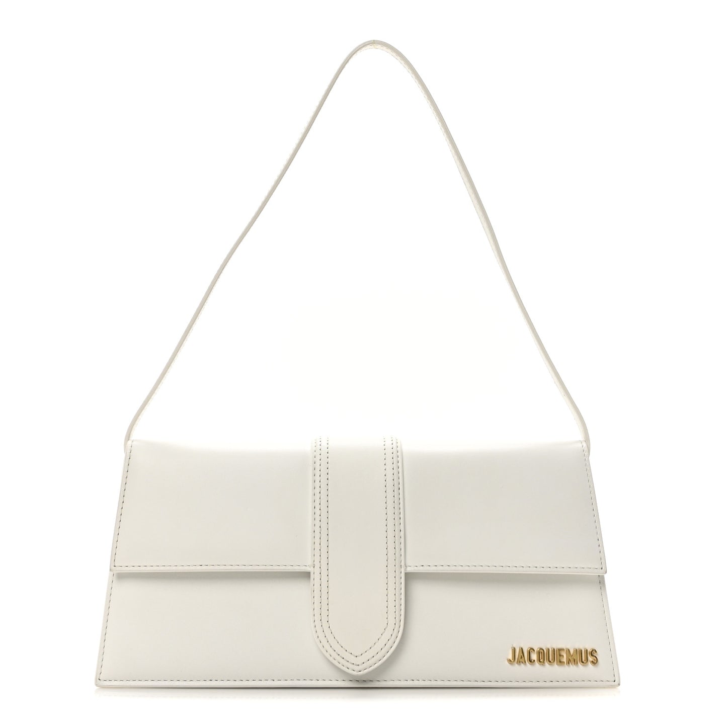 Smooth Calfskin Le Bambino Long White