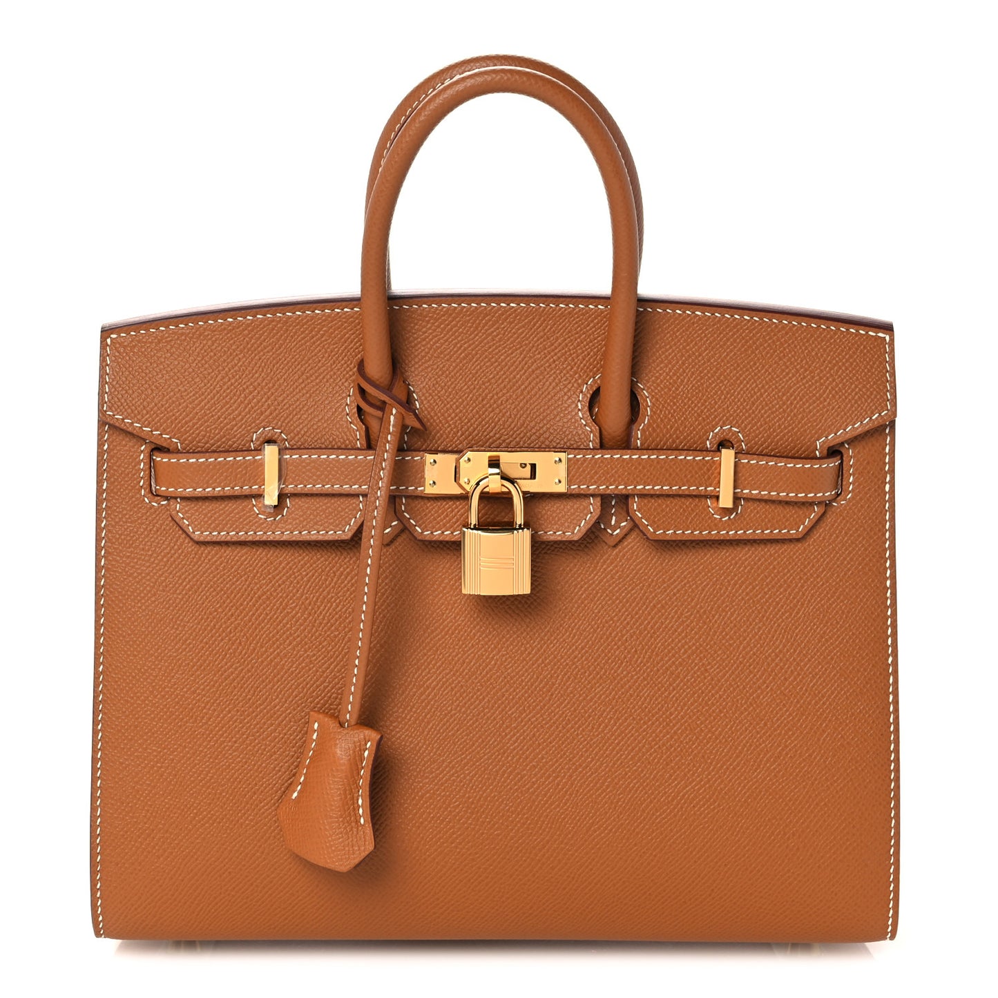 Epsom Birkin Sellier 25 Gold