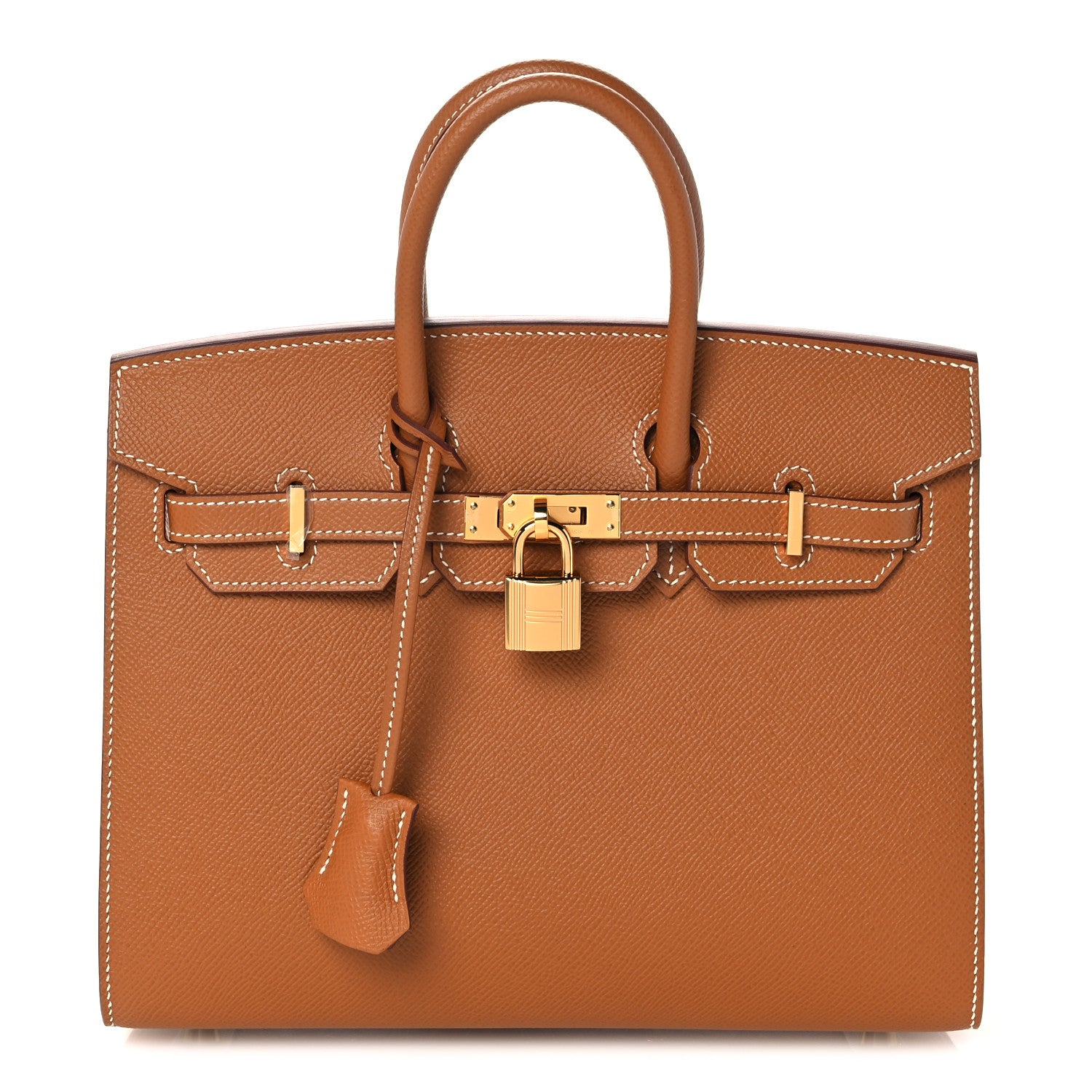 Hermes Epsom Birkin Sellier 25 Gold 1 of 34