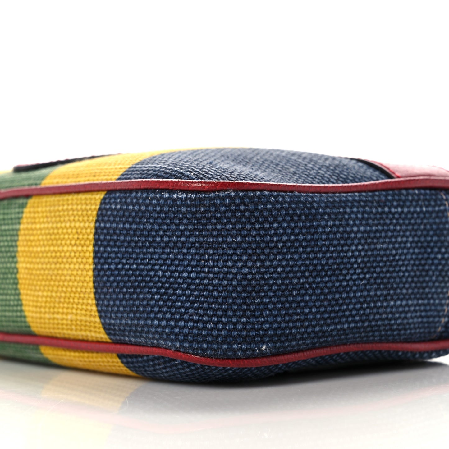 Canvas Marley Stripe Script Logo Gucci 100 Belt Bag Multicolor