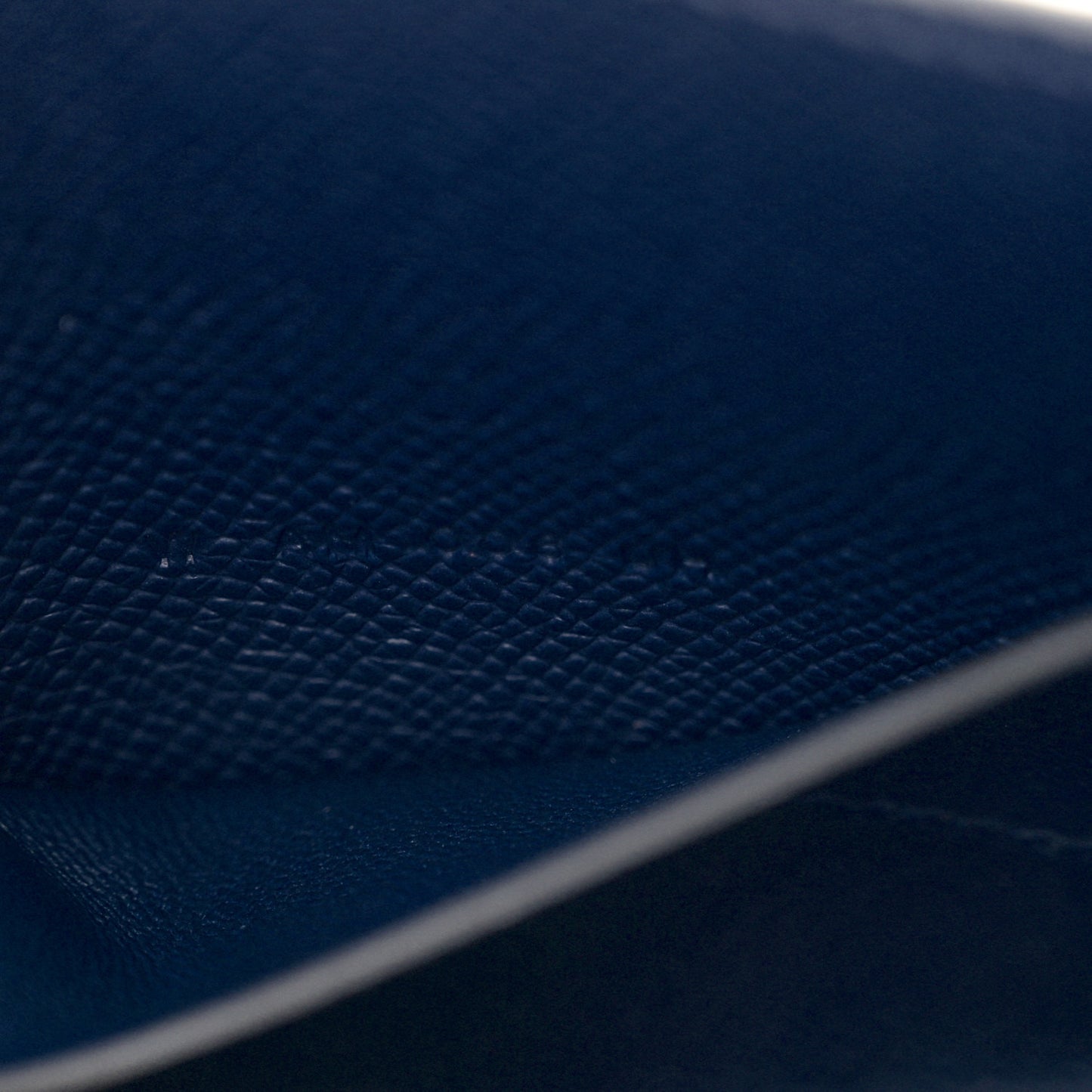 Epsom Hermesnap Wallet Bleu Navy