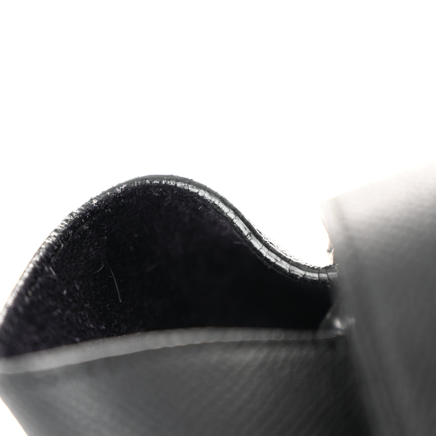 Grained Calfskin Mini Belt Bag Black