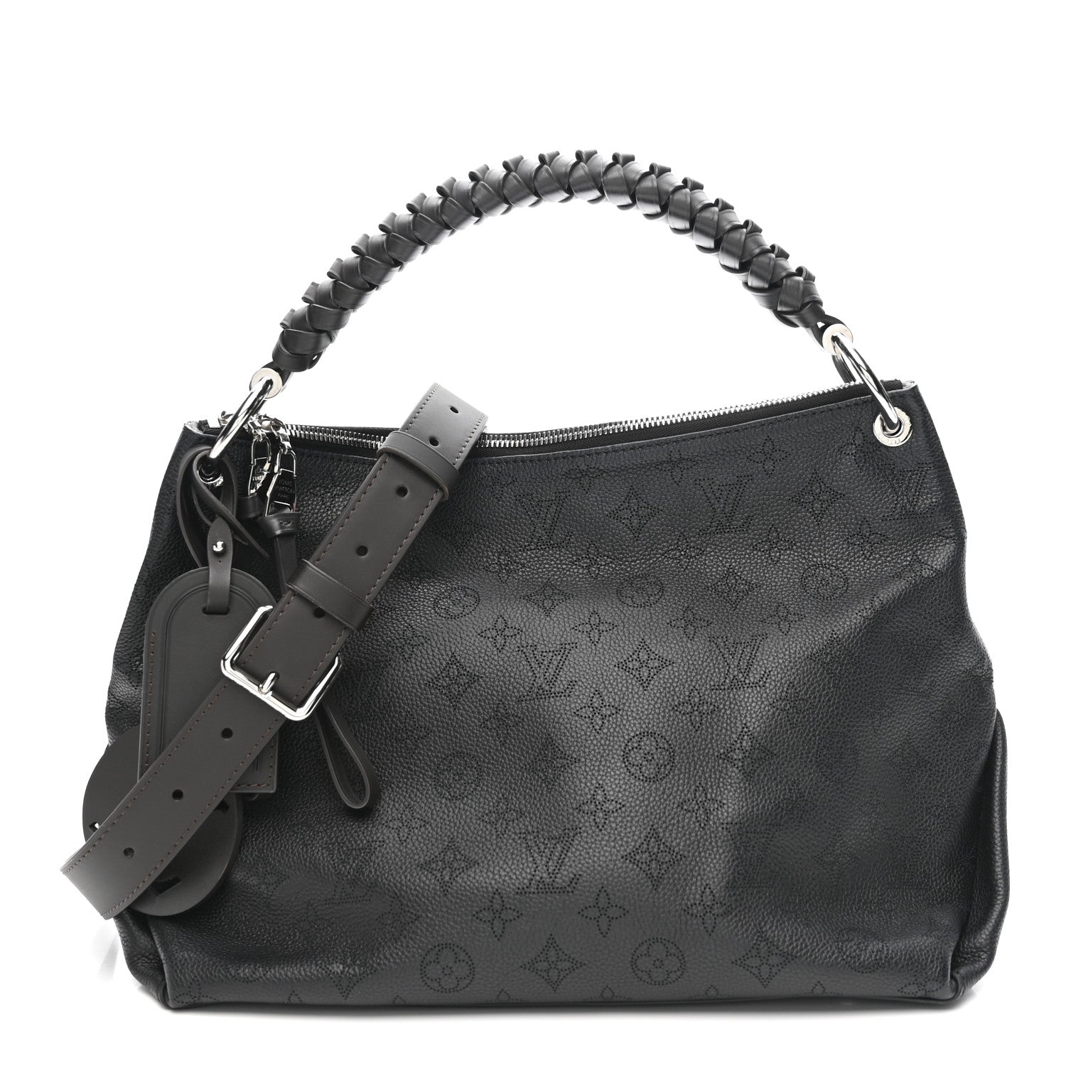 Louis Vuitton Mahina Beaubourg Hobo MM Black 1841310 – FASHIONPHILE