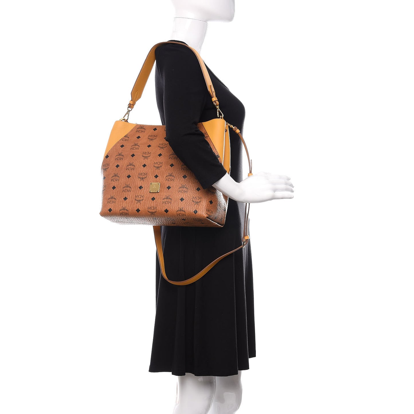 Visetos Medium Klara Hobo Cognac Yellow