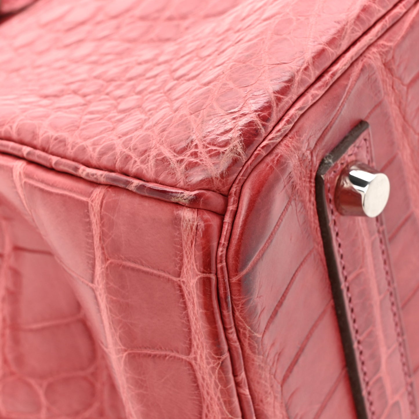 Matte Alligator Birkin 35 Bois De Rose