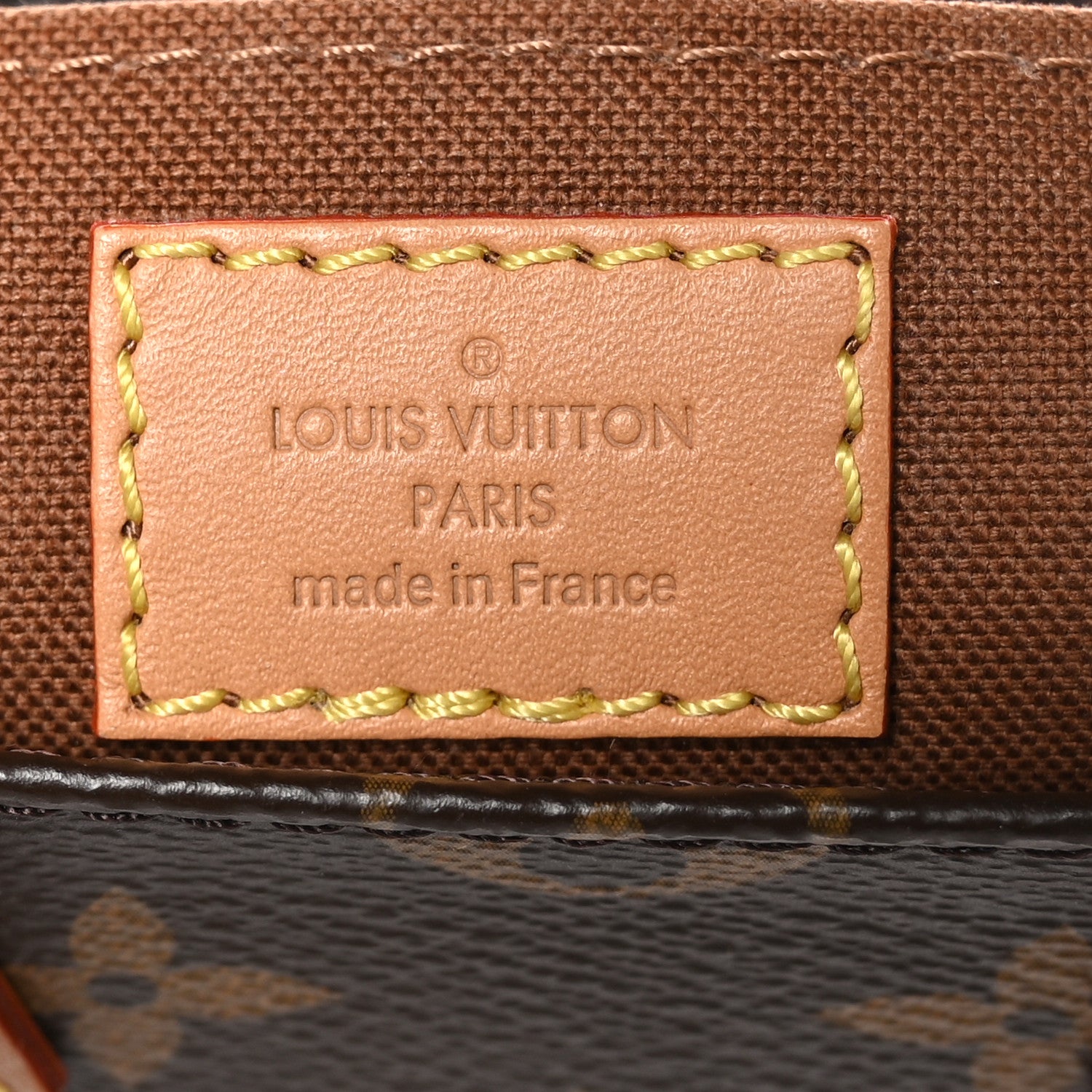 Louis Vuitton Monogram Petit Sac Plat 6 of 9