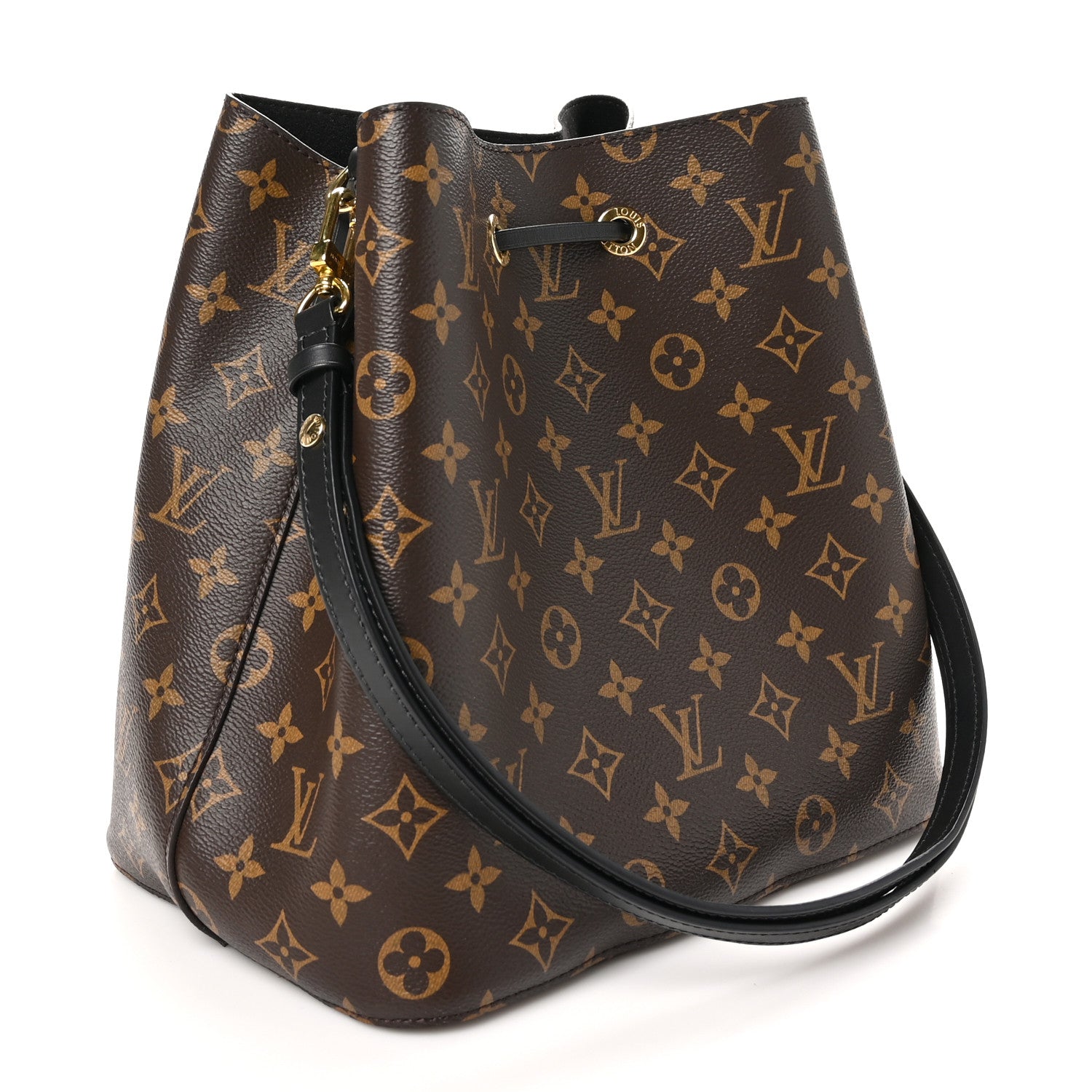 Louis Vuitton Monogram Neonoe MM Black 3 of 12
