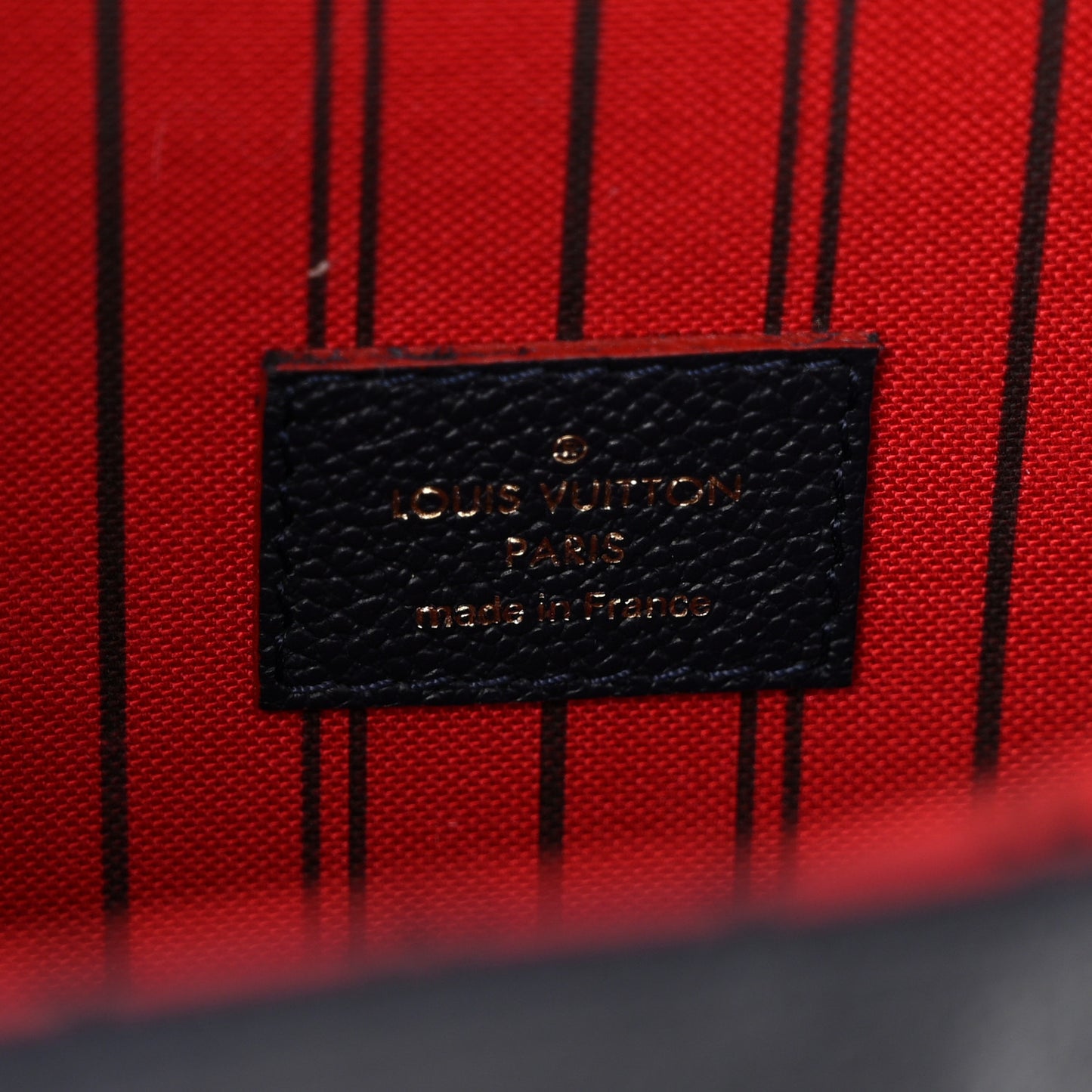 Empreinte Pochette Metis Marine Rouge